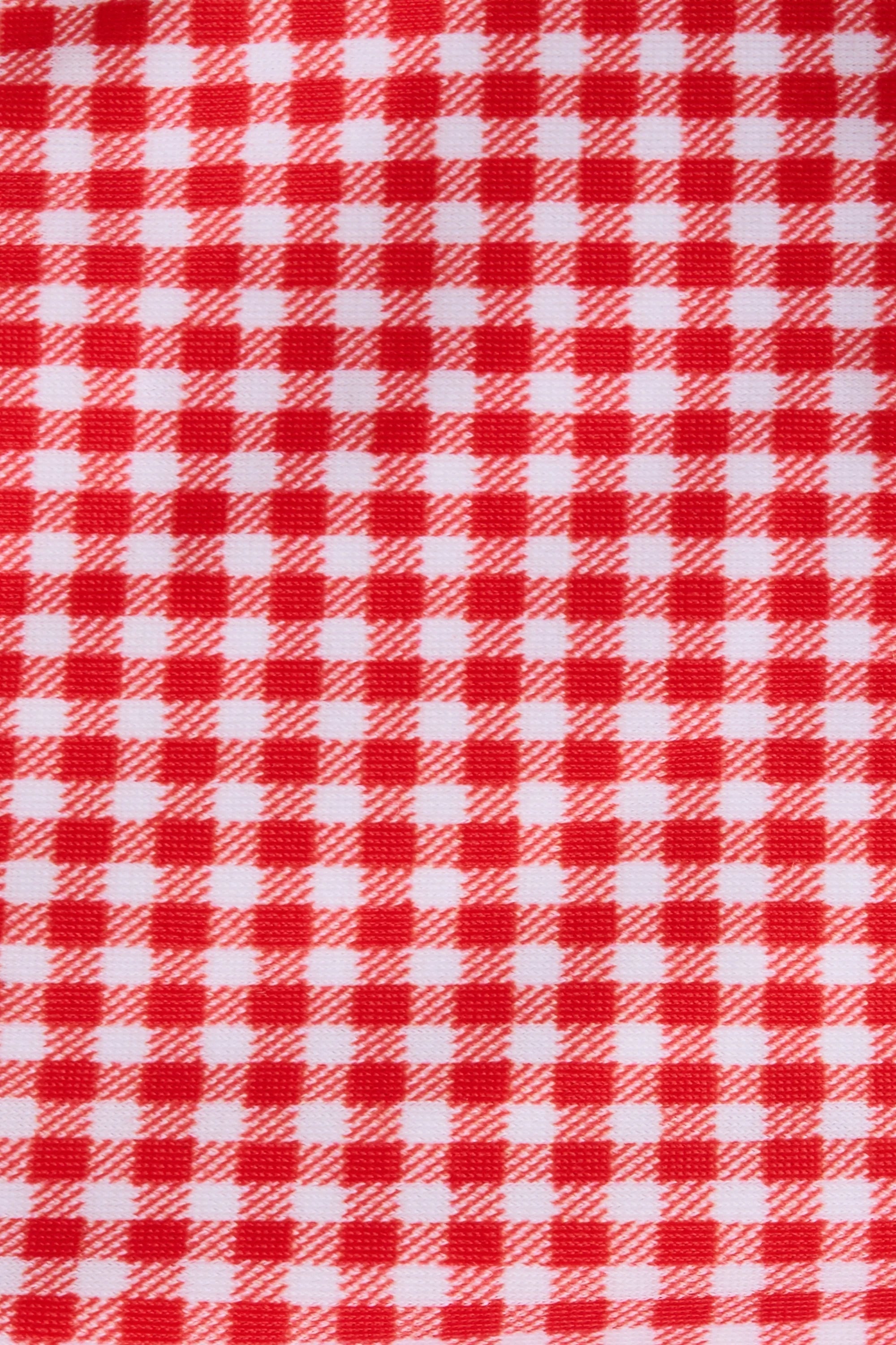 Esterel Bikini Bottom Gingham Red - Final Sale
