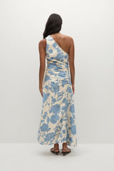 Euna Midi Dress Oline Floral - Final Sale