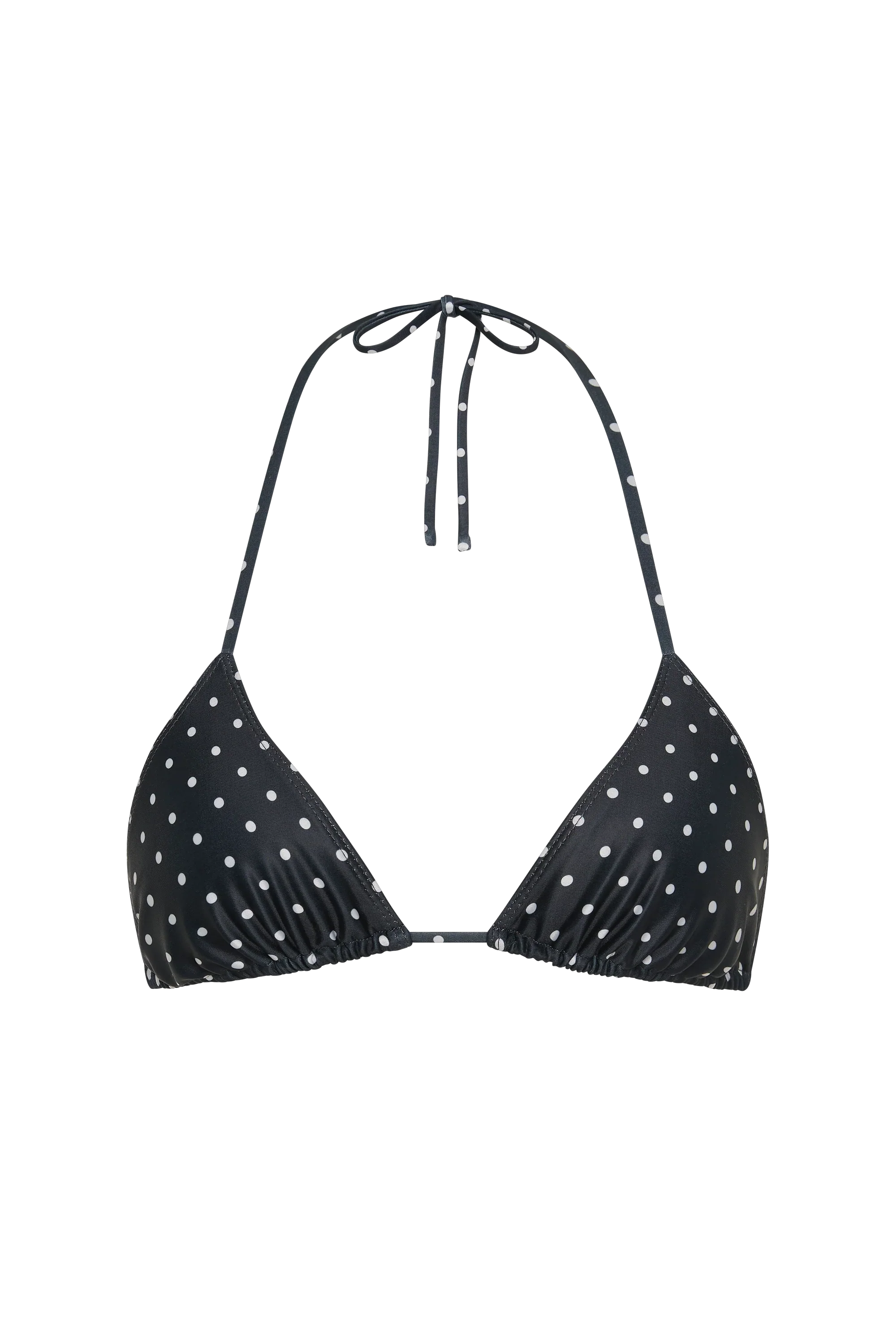 Sete Bikini Top Lola Polka Dot Black Cream