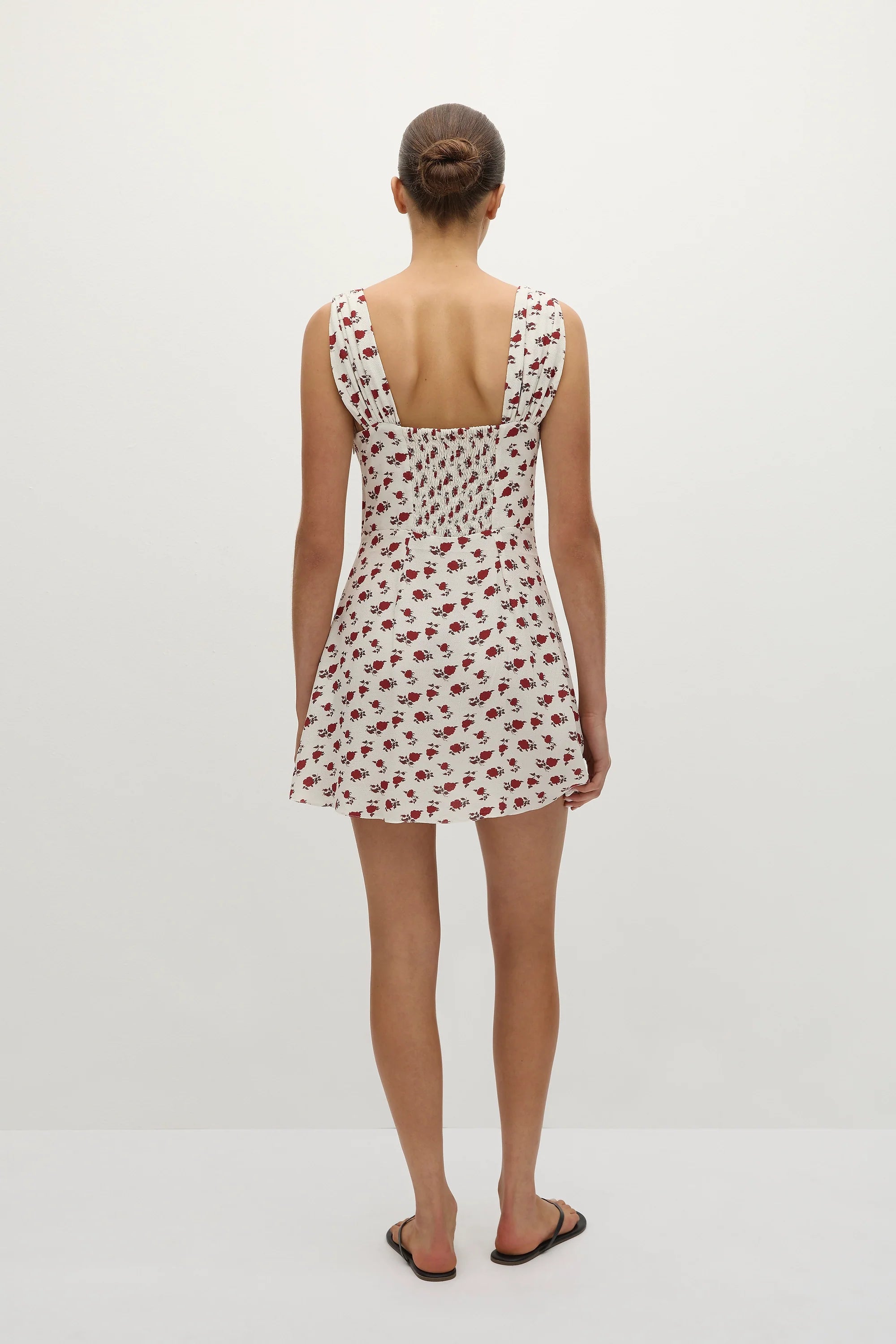 Mela Mini Dress Hazy Rose Deep Red - Final Sale