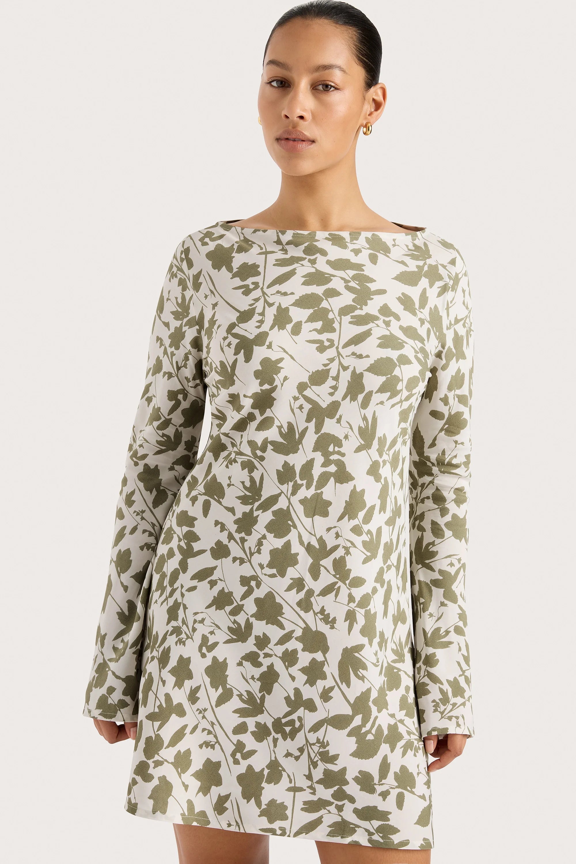 Lilou Mini Dress Poplar Sage - Final Sale
