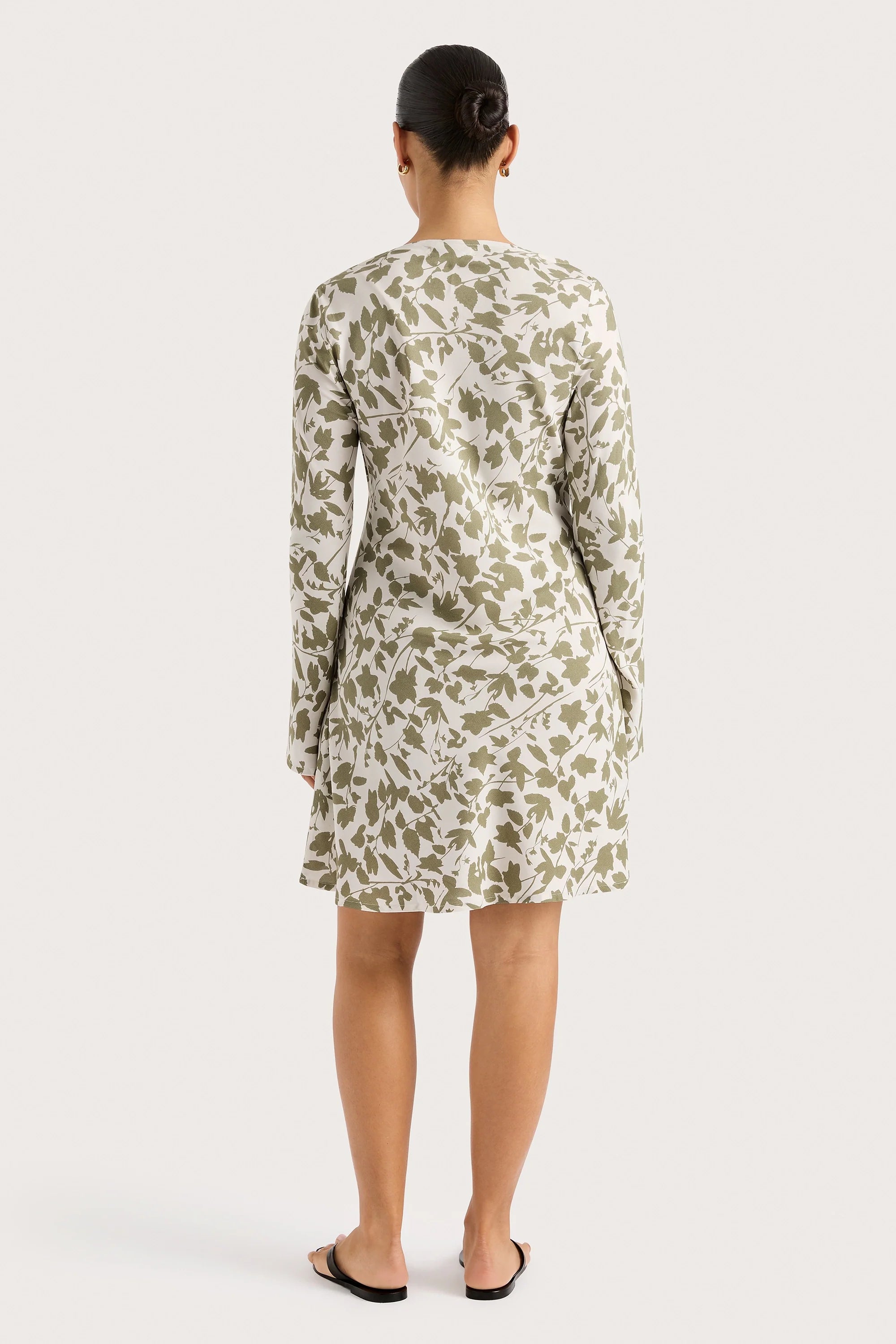 Lilou Mini Dress Poplar Sage - Final Sale