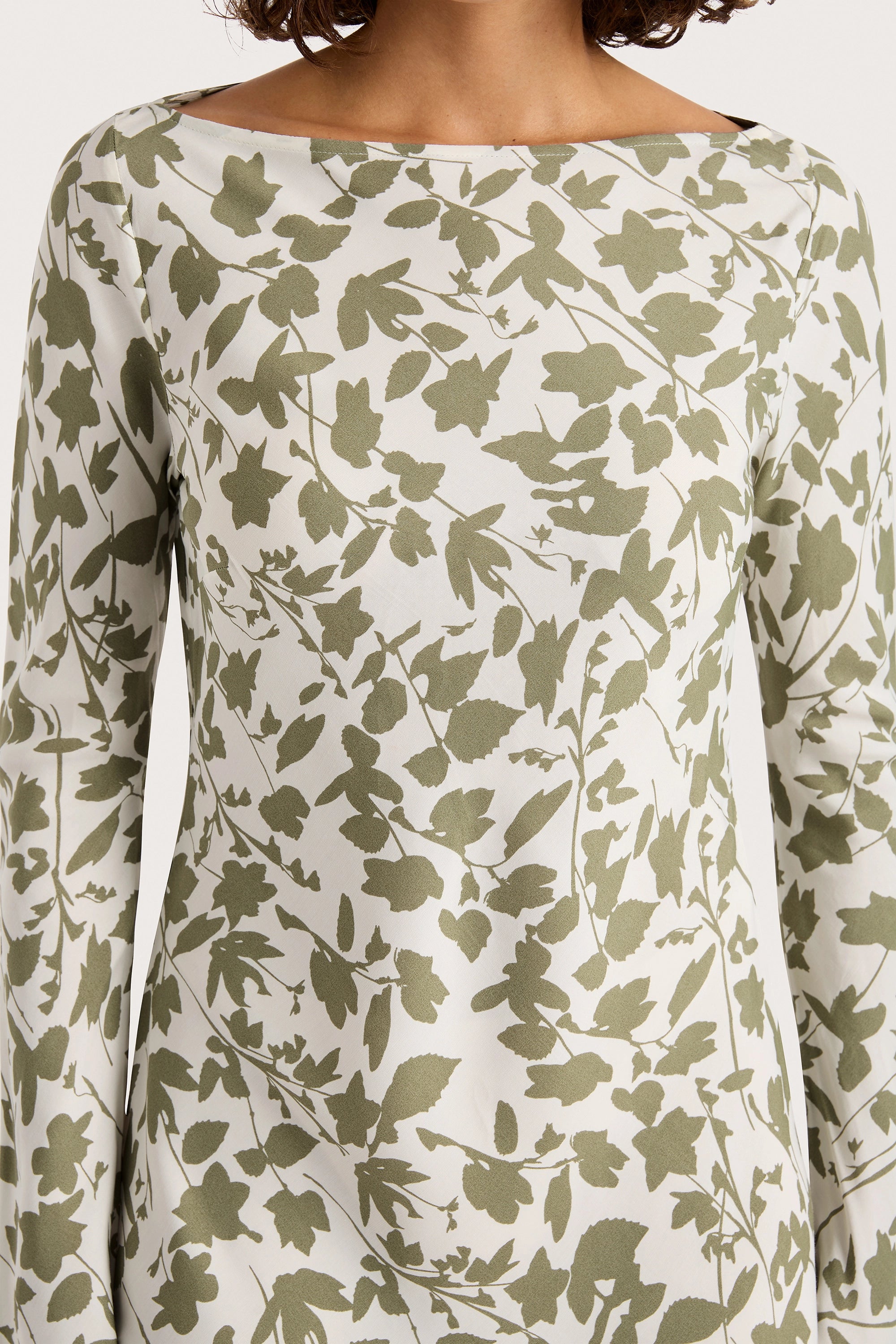 Lilou Mini Dress Poplar Sage - Final Sale