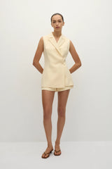 Florine Mini Shorts Butter - Final Sale