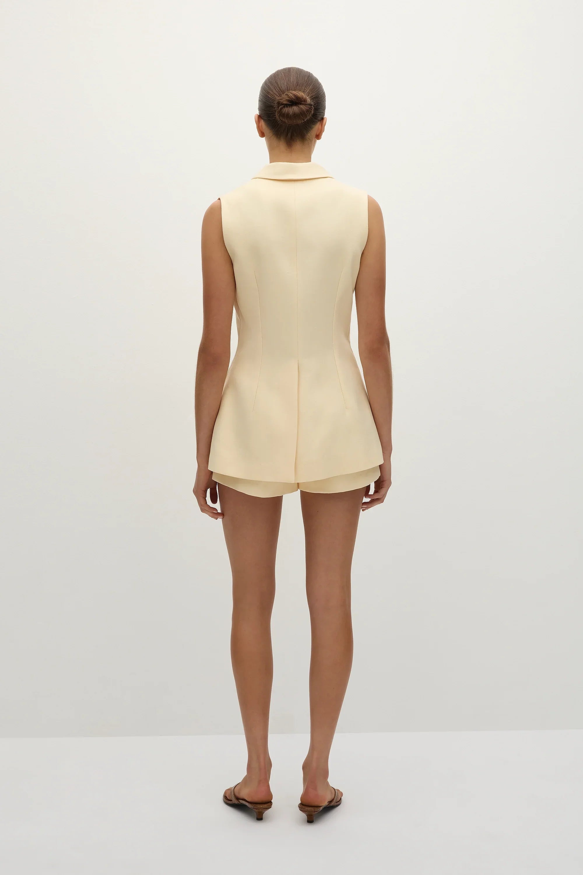 Florine Mini Shorts Butter - Final Sale