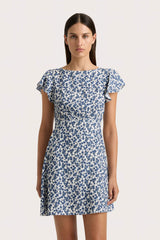 Valras Mini Dress Leilani Mid Blue - Final Sale
