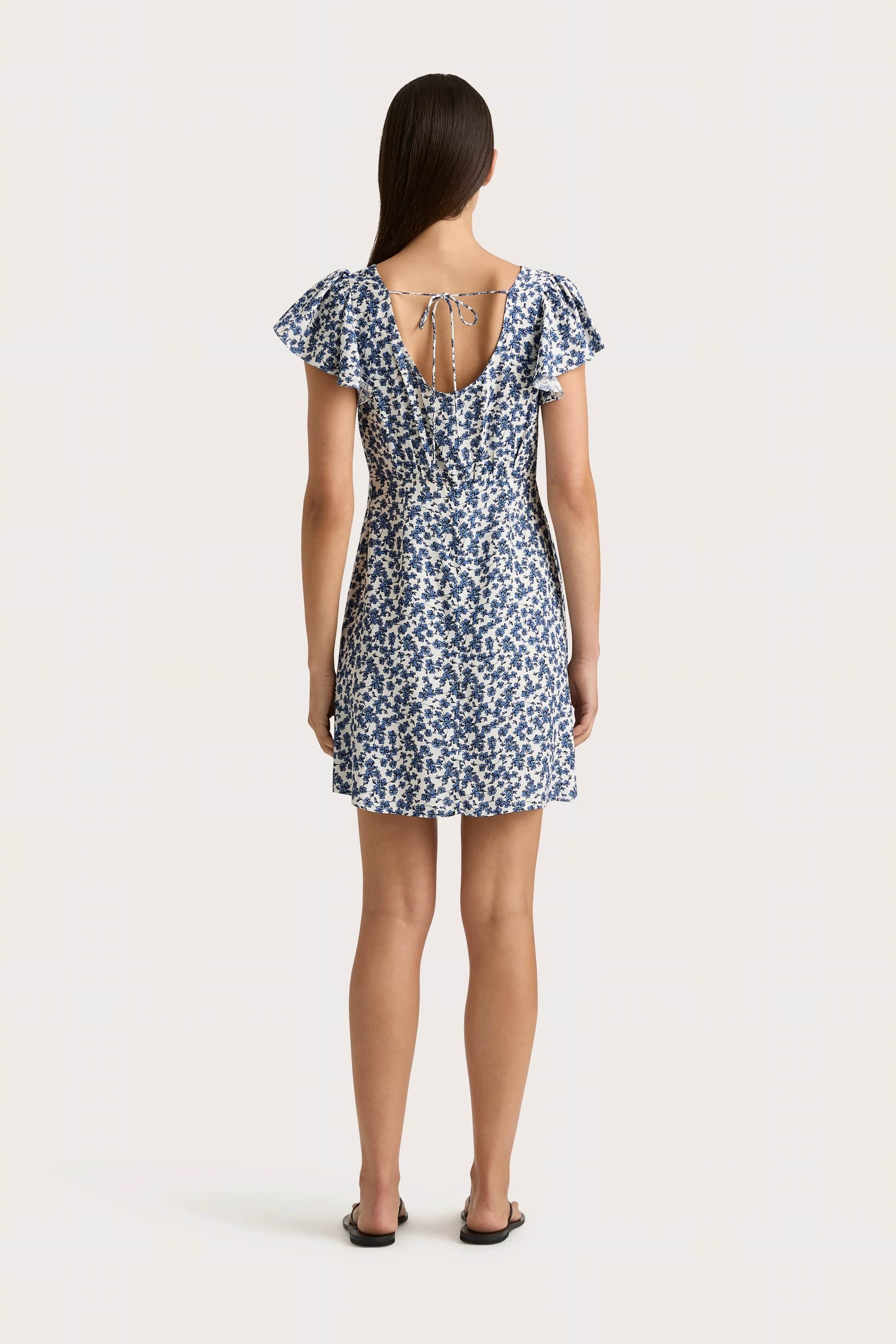 Valras Mini Dress Leilani Mid Blue - Final Sale