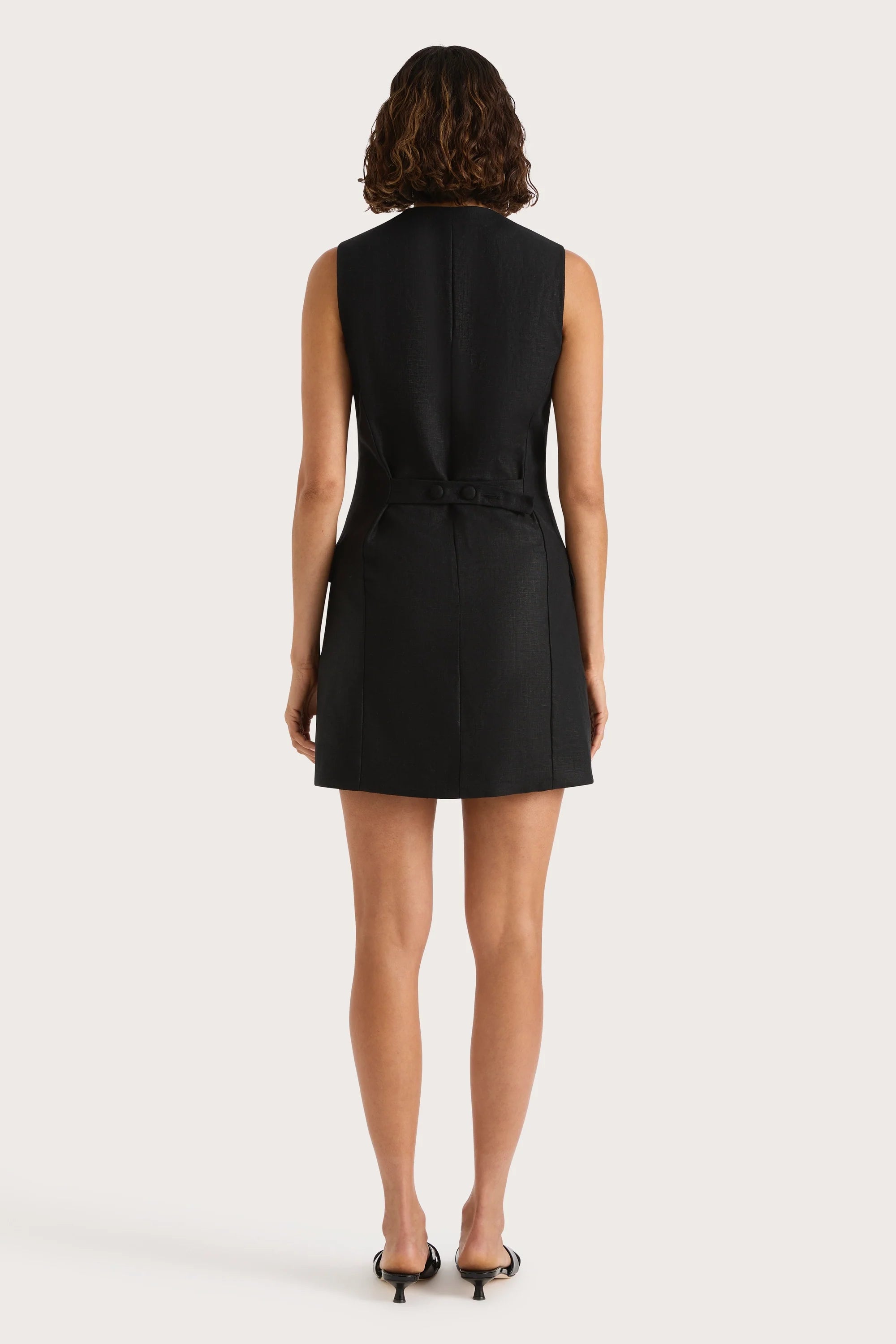 Eloise Mini Dress Black - Final Sale