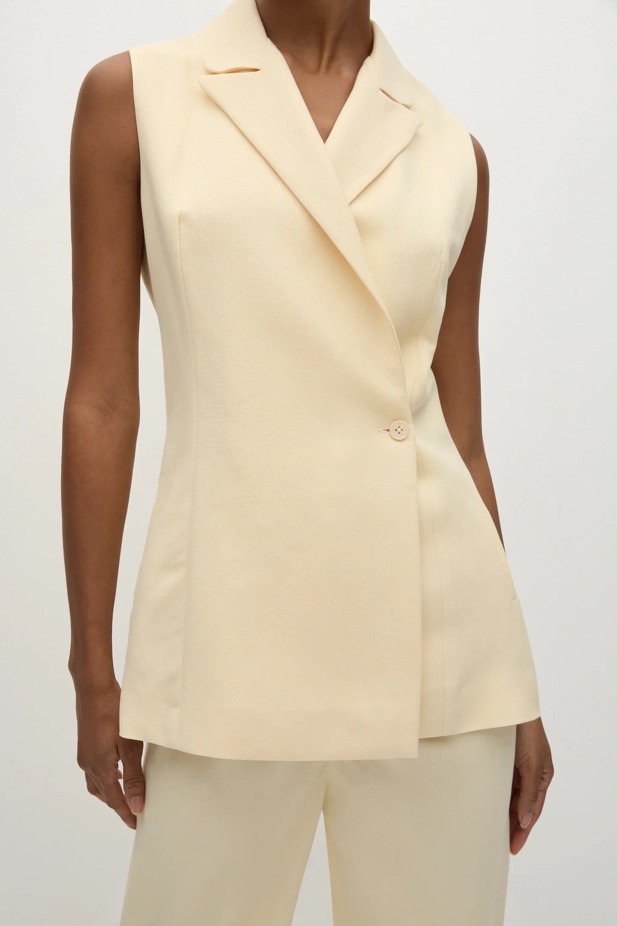 Florine Blazer Butter - Final Sale