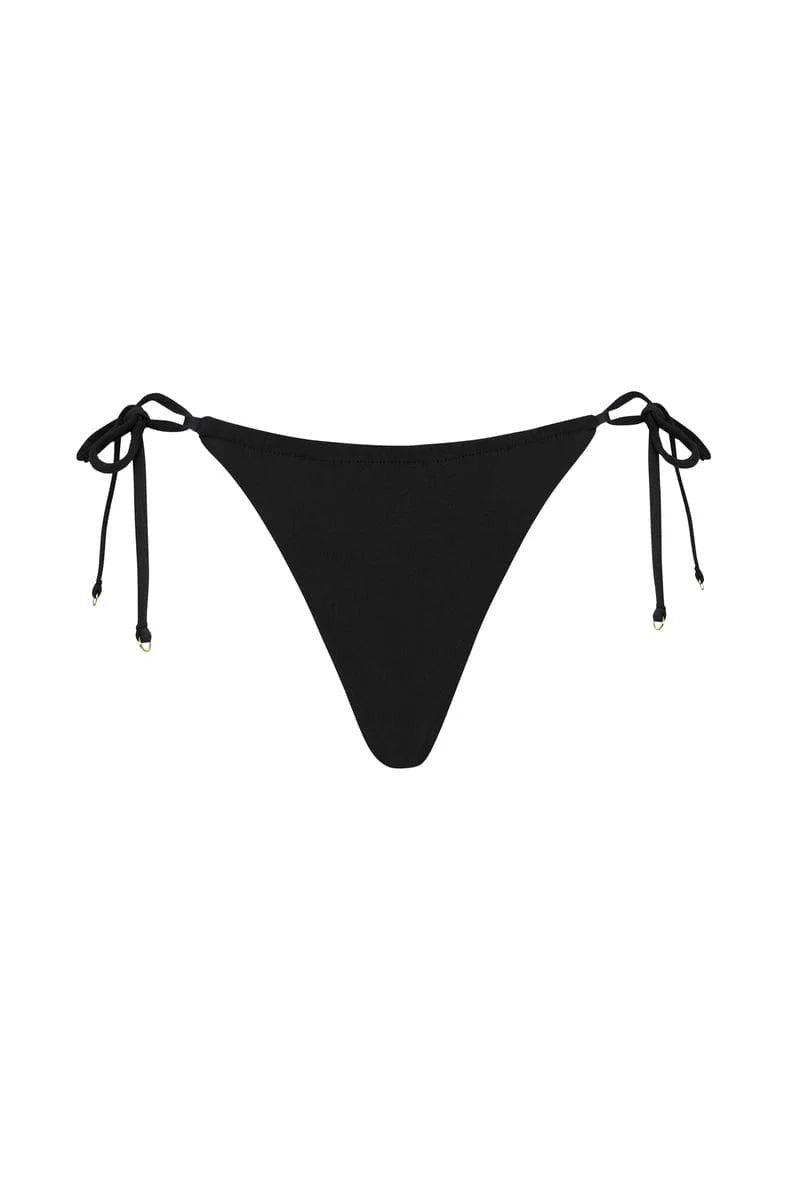 Pacific Bikini Bottoms Black - Final Sale