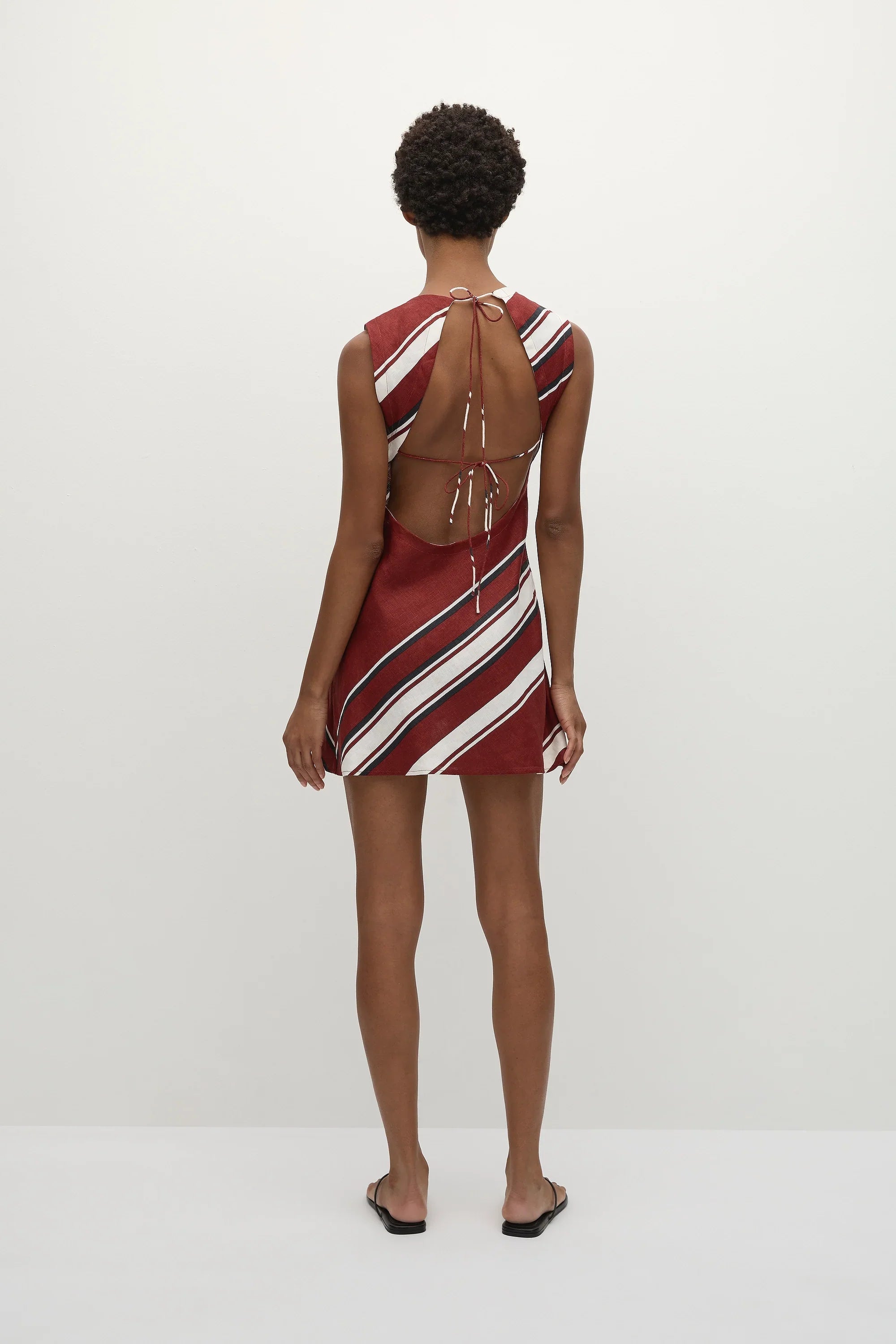 Julia Mini Dress Hydra Stripe - Final Sale