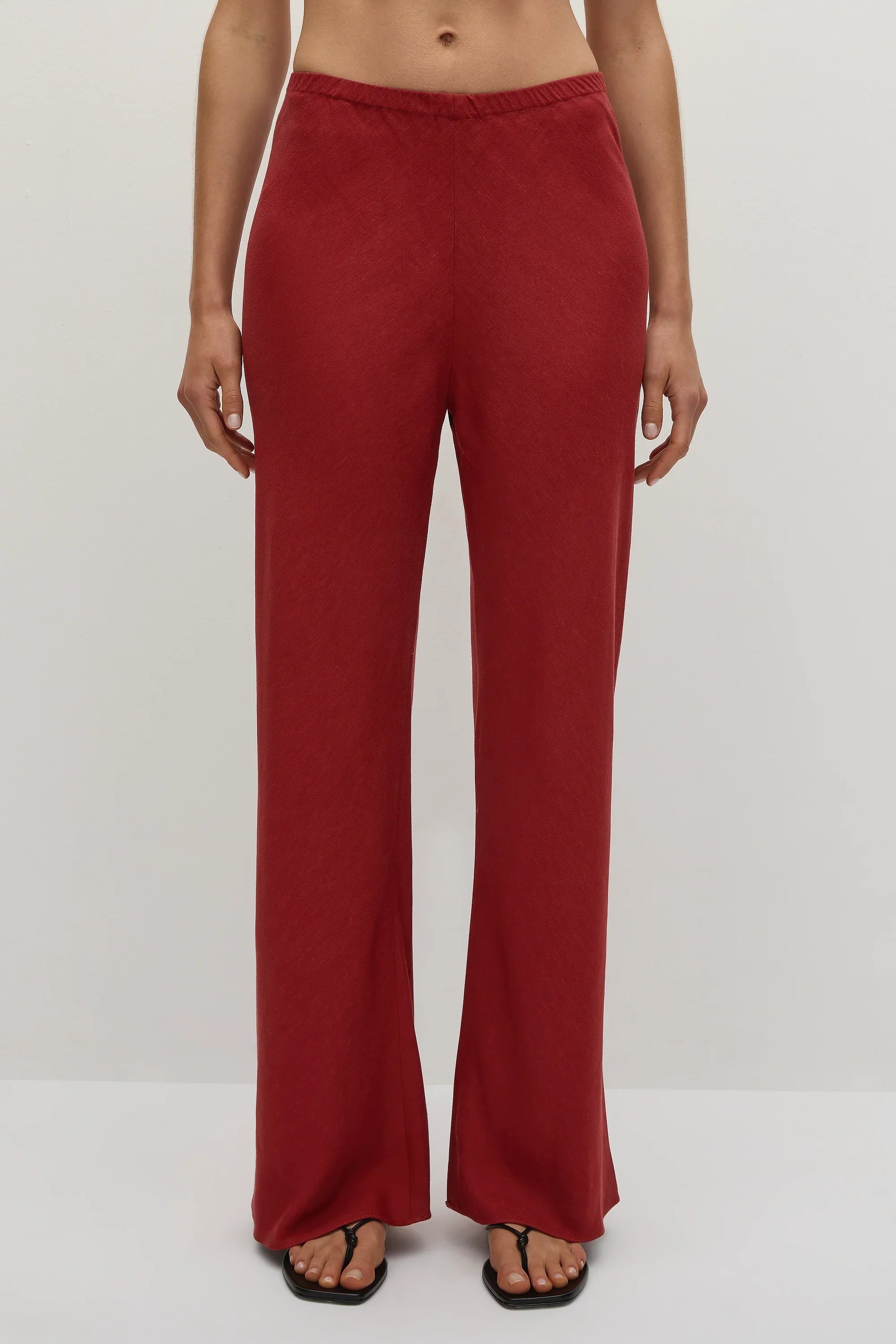 Florine Pant Deep Red - Final Sale