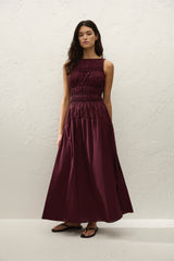 Yael Midi Dress Mulberry - Final Sale