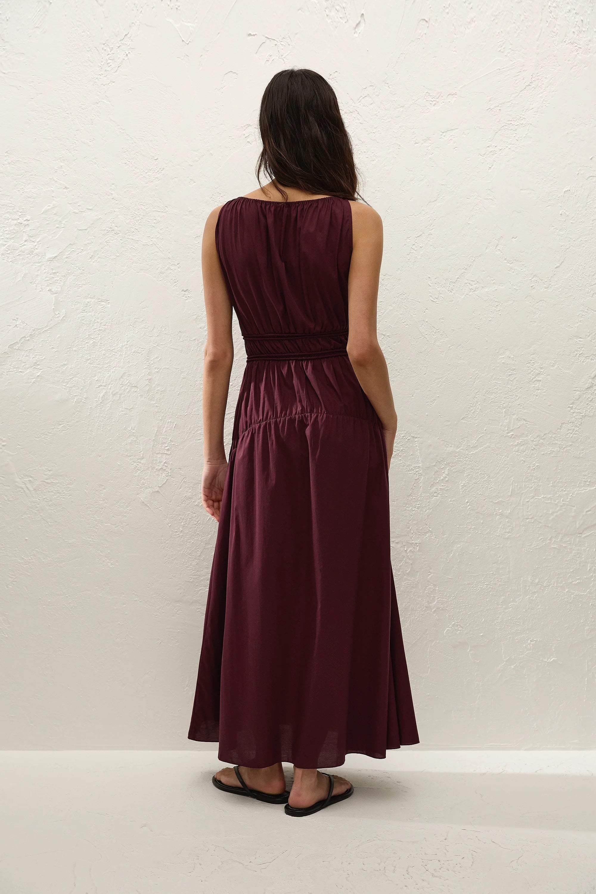 Yael Midi Dress Mulberry - Final Sale