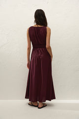 Yael Midi Dress Mulberry - Final Sale