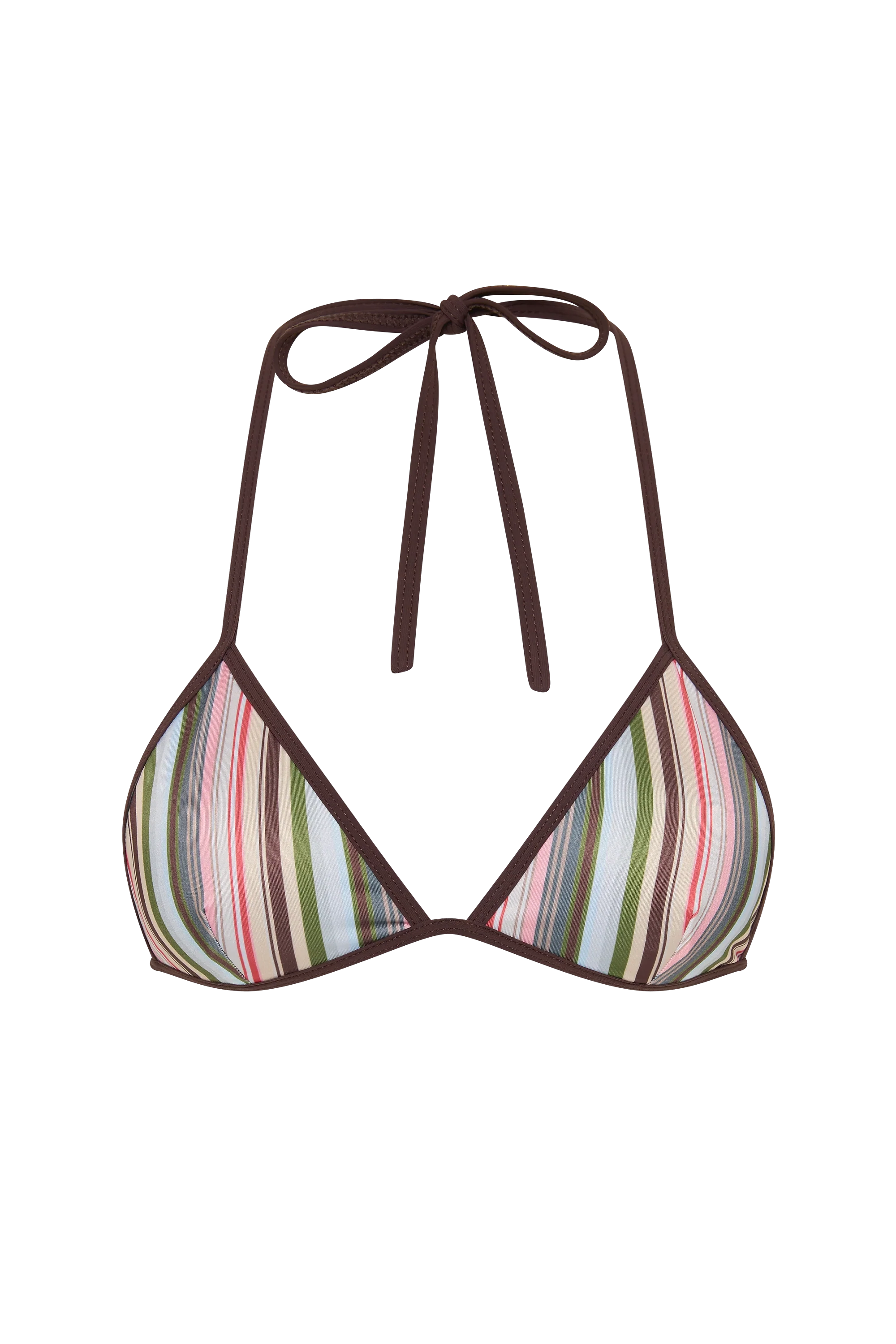 Ania Bikini Top Meleu Stripe Multi - Final Sale