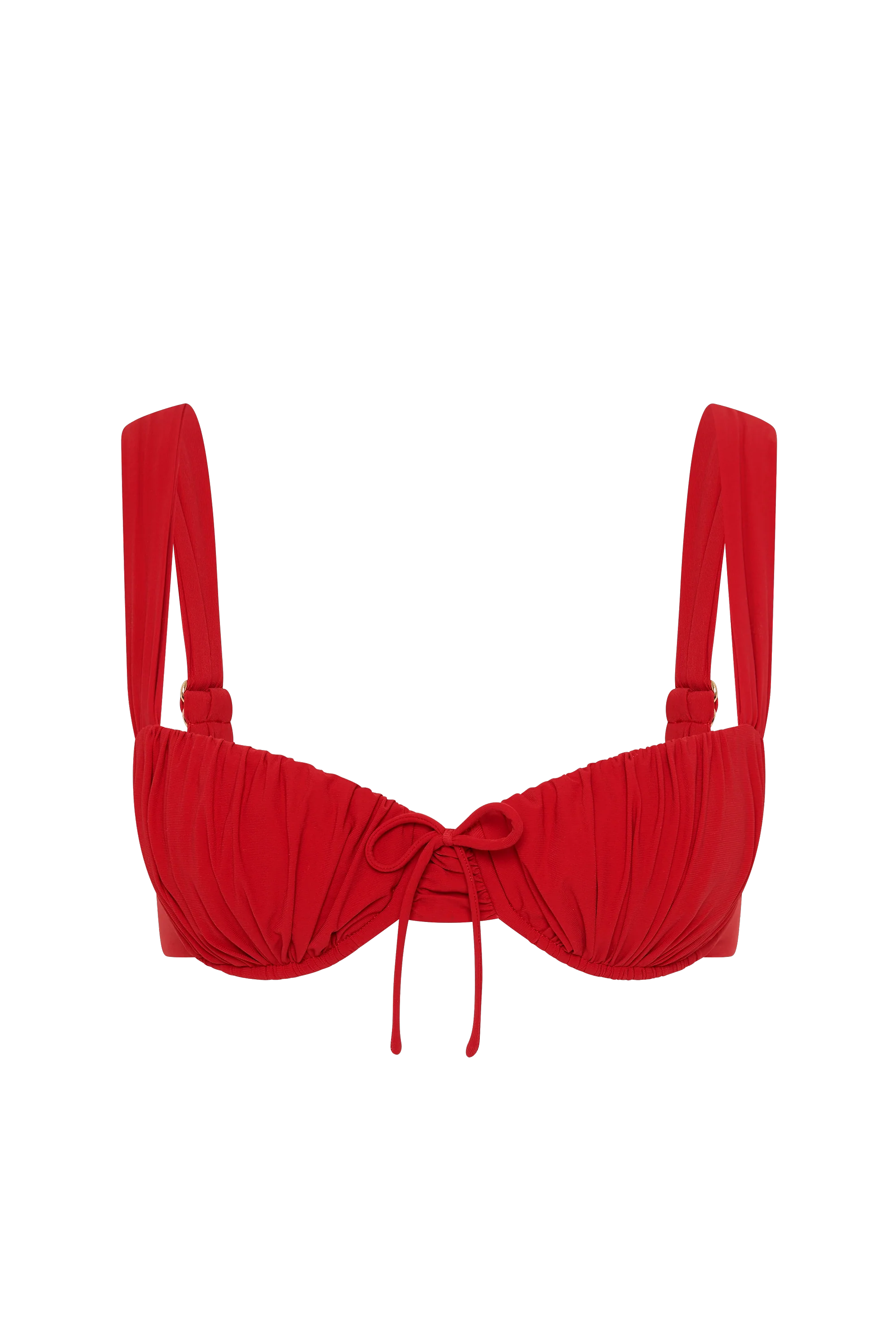 Dinard Bikini Top Red - Final Sale