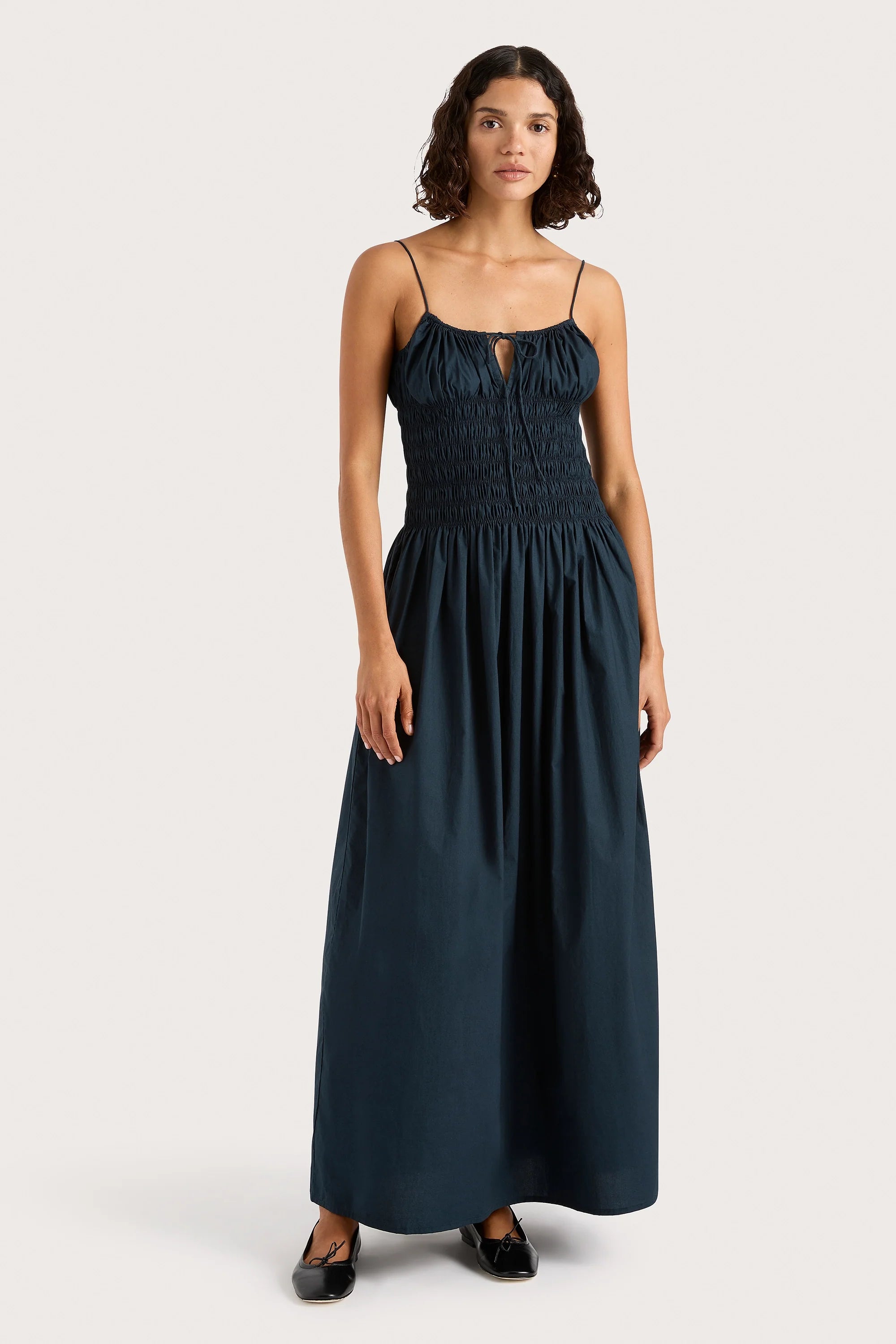 Claude Maxi Dress Navy - Final Sale