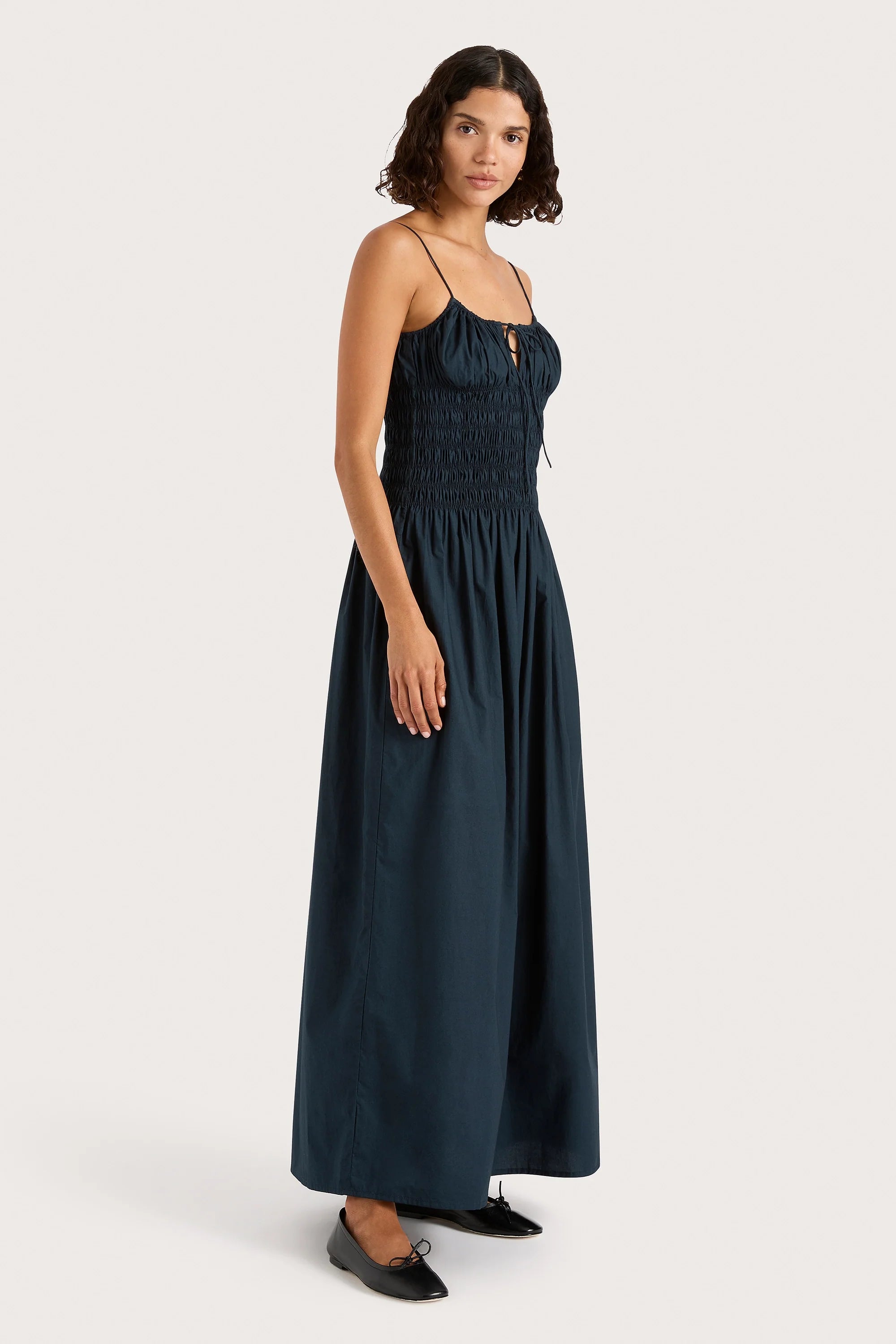 Claude Maxi Dress Navy - Final Sale