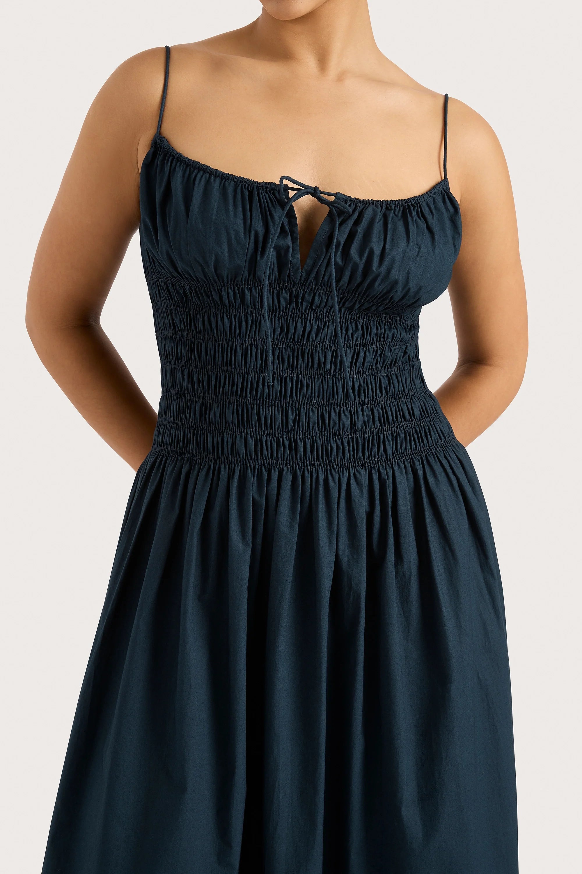 Claude Maxi Dress Navy - Final Sale