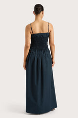 Claude Maxi Dress Navy - Final Sale