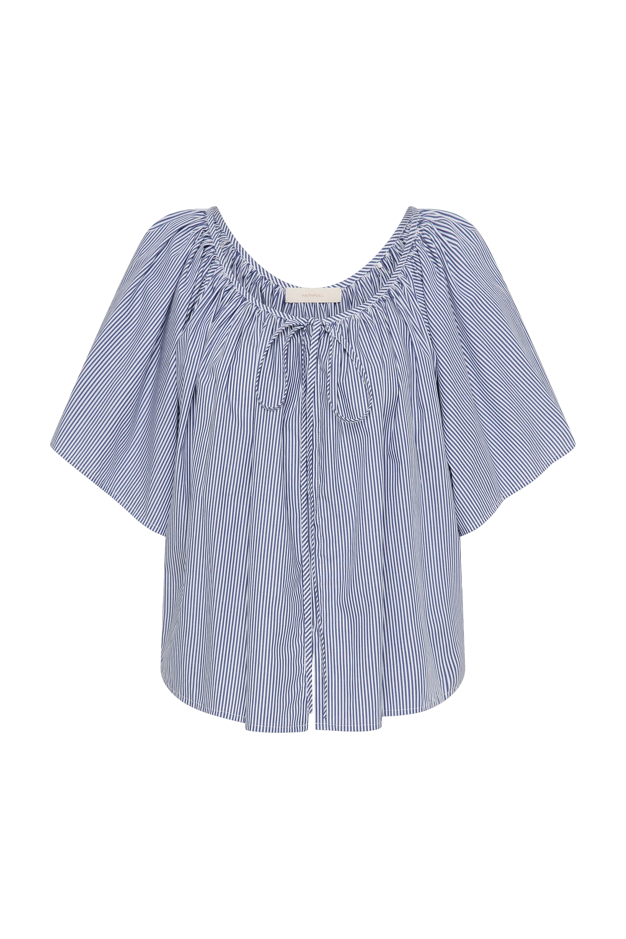 Ella Top Helle Stripe Vintage Navy - Final Sale