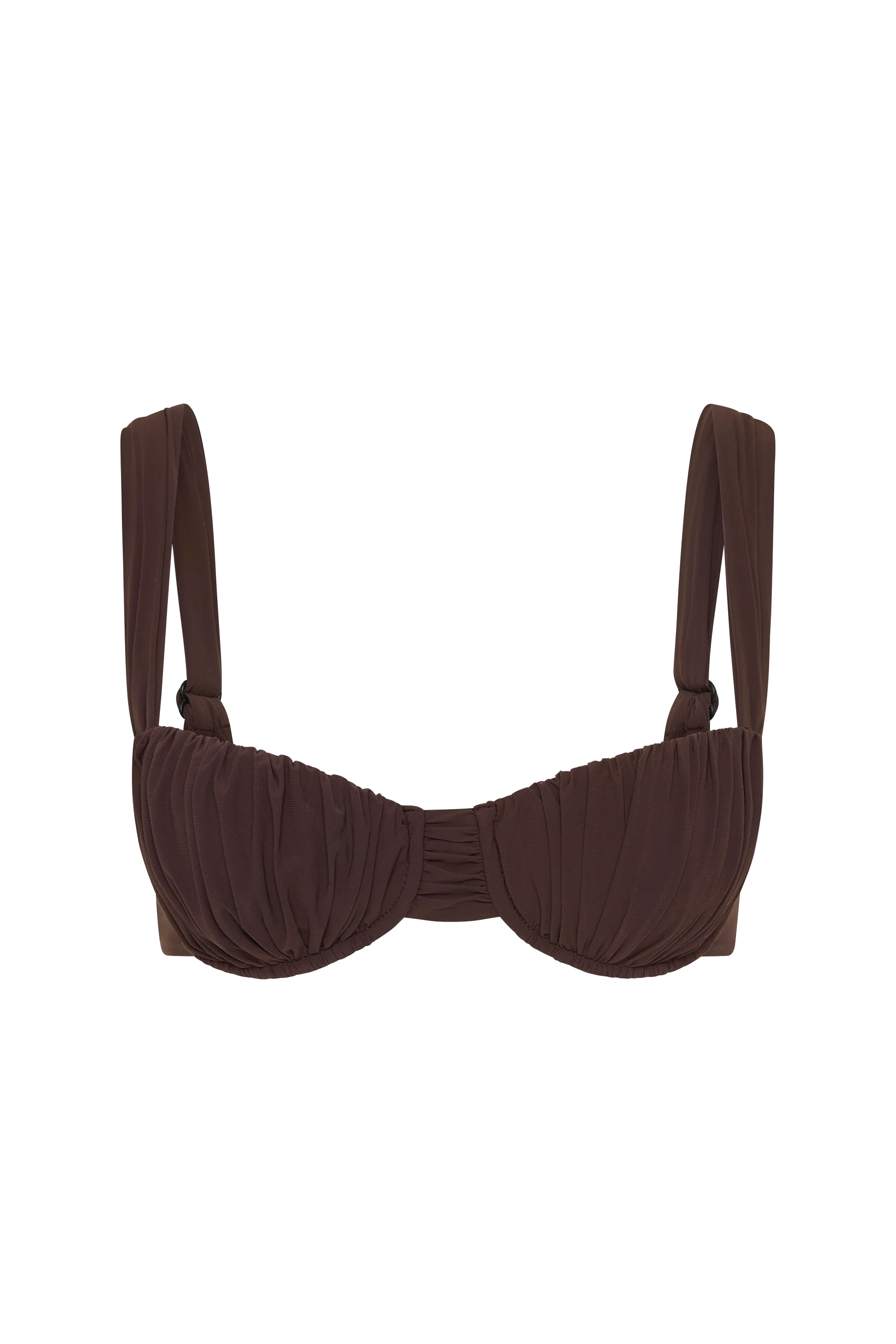 Emily Bikini Top Coffee - Final Sale