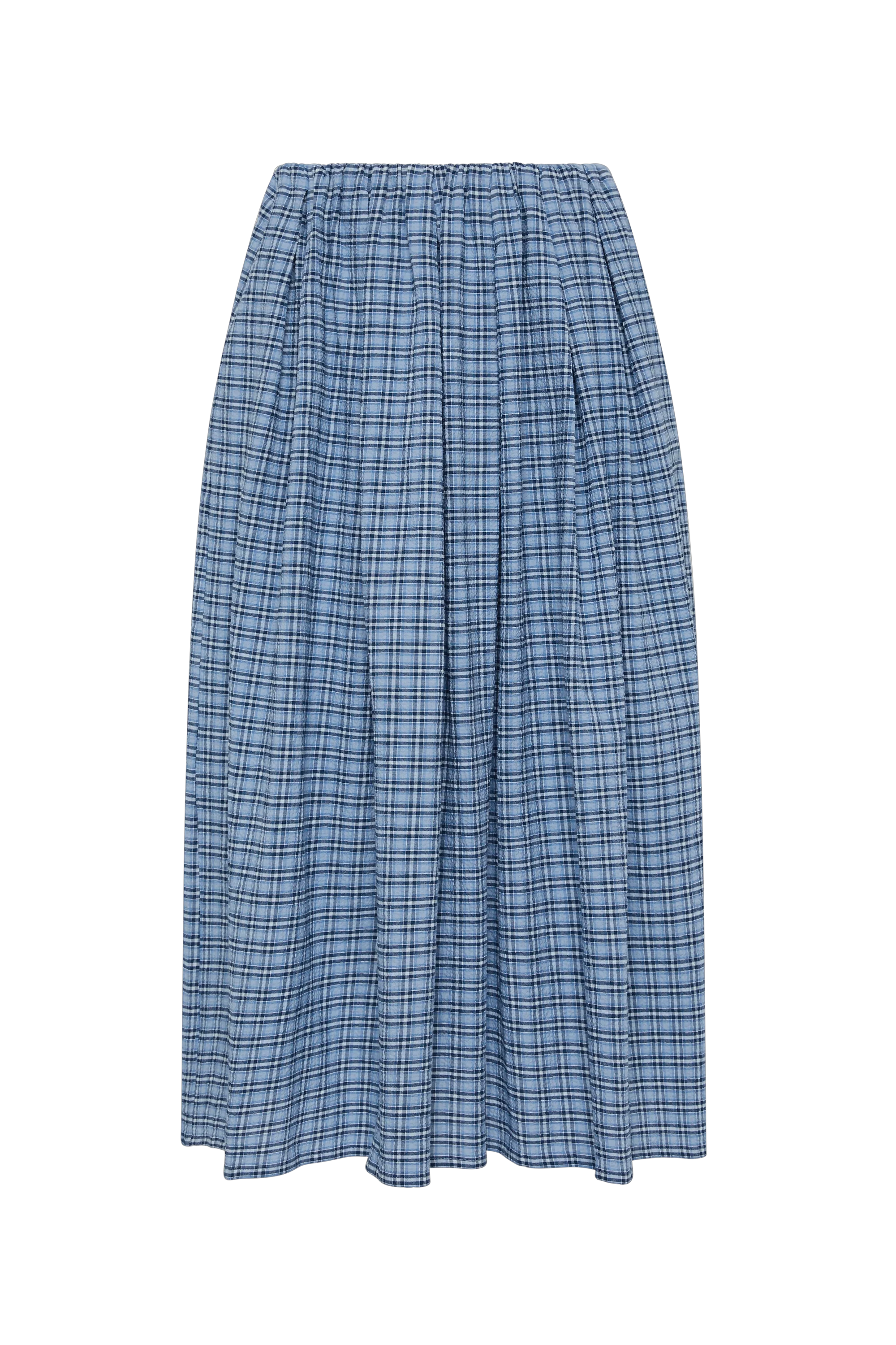 Agora Skirt Vintage Blue Check