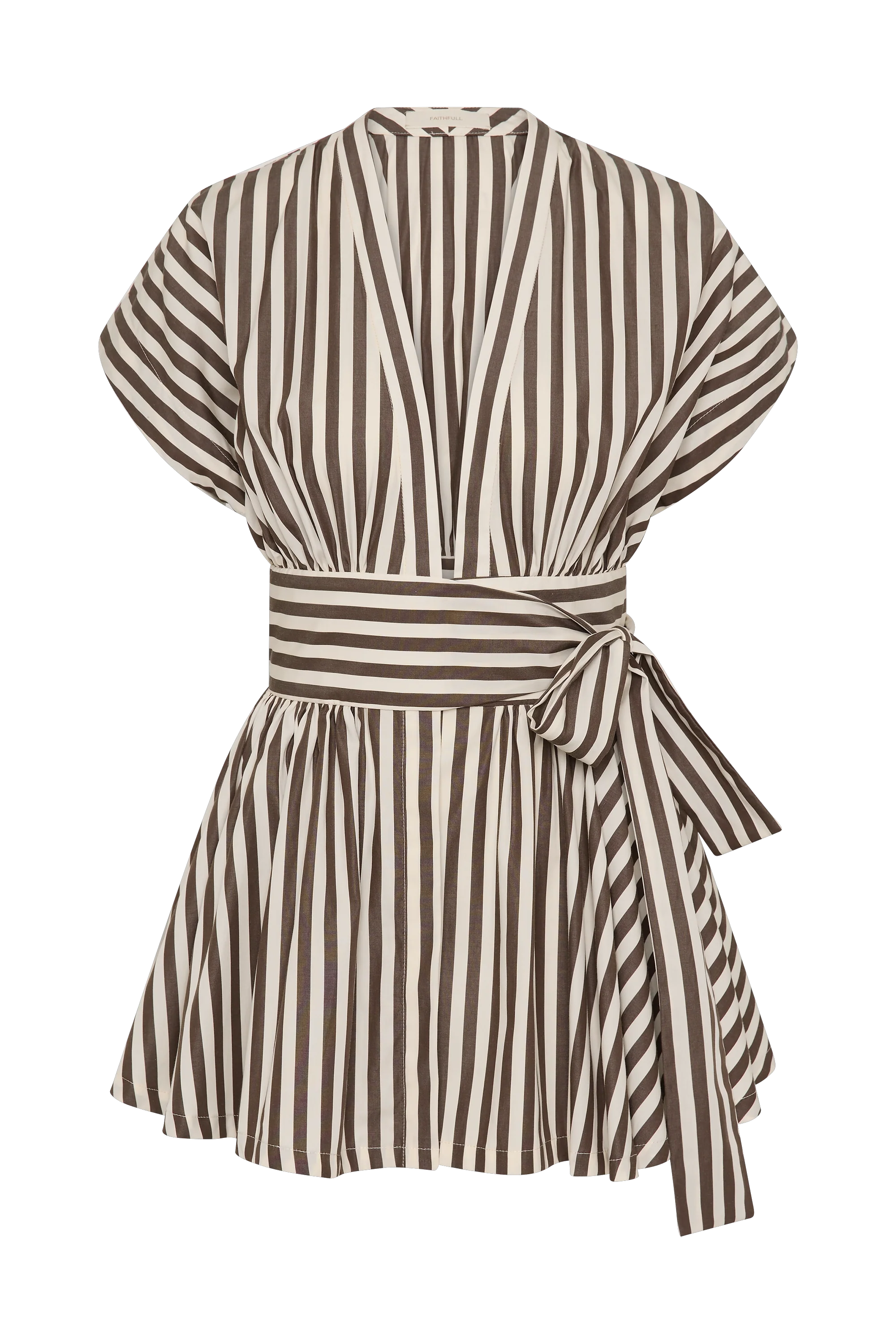 Lova Top Norway Stripe Espresso - Final Sale