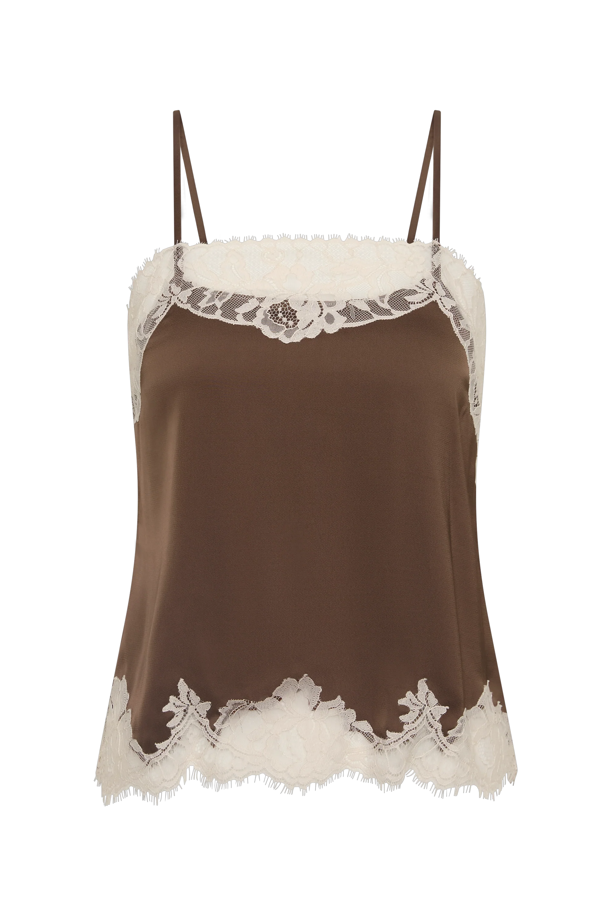 Marisol Top Chocolate Lace