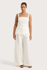 Clove Trouser White - Final Sale