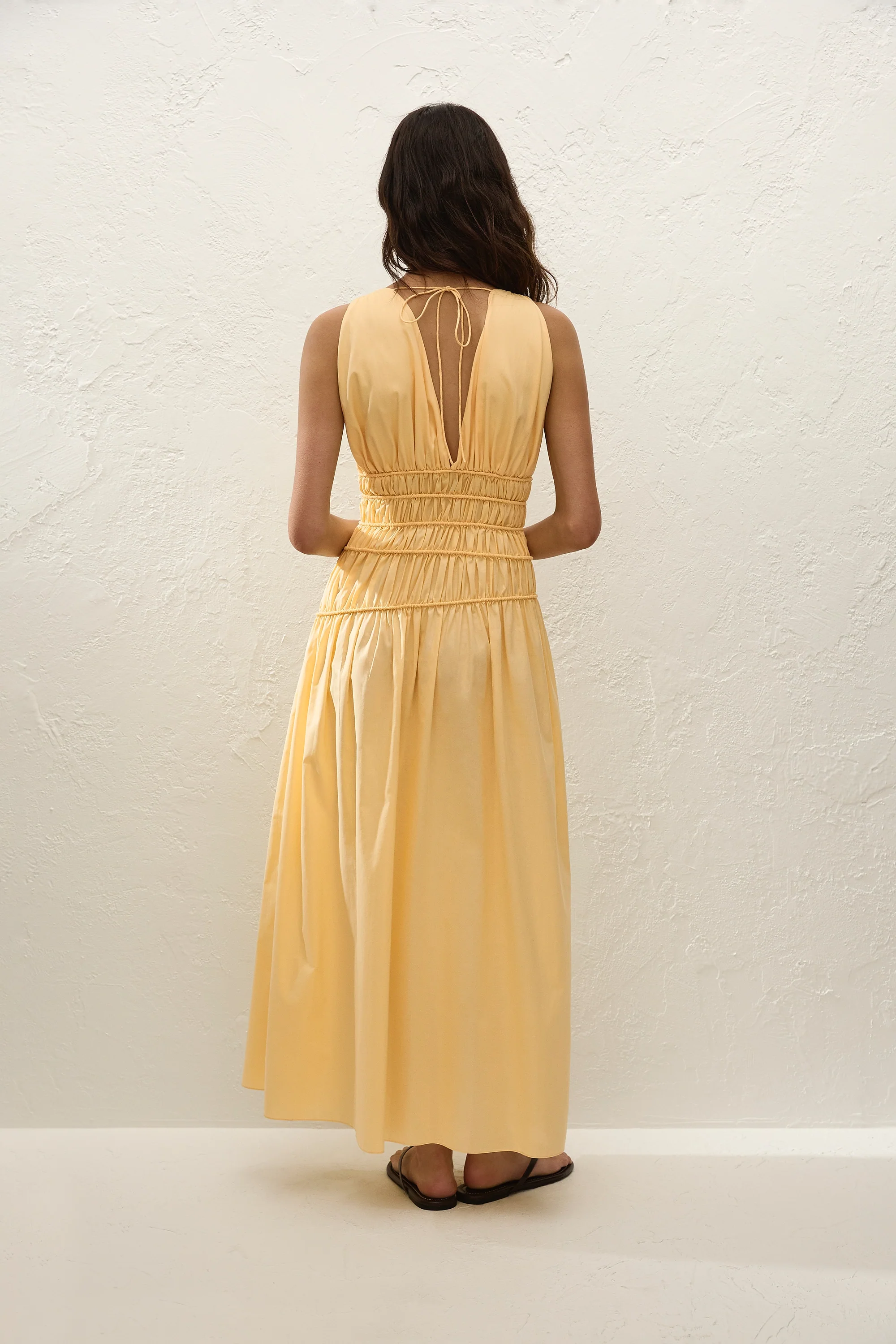 Saja Maxi Dress Banana - Final Sale