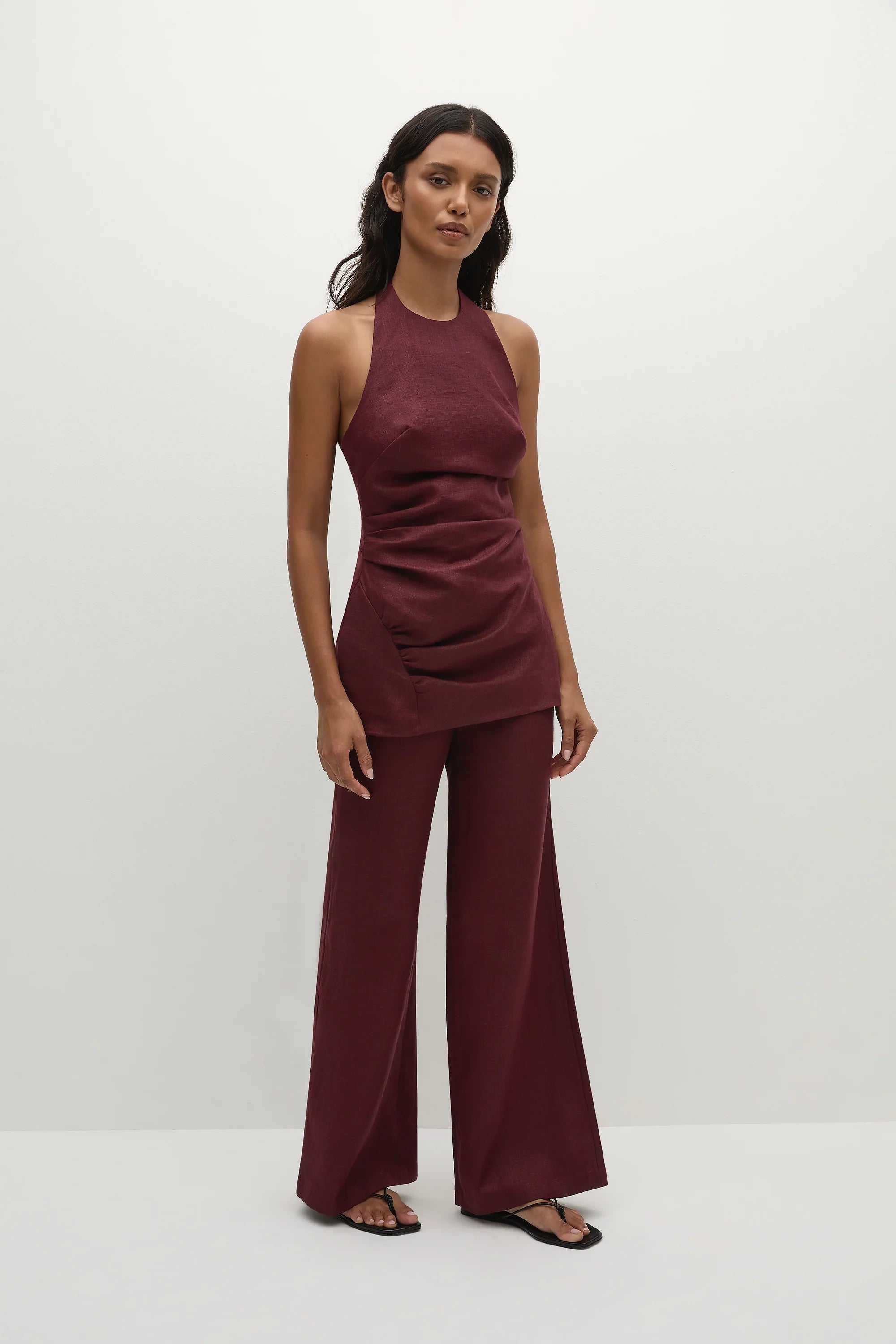 Fia Top Bordeaux - Final Sale
