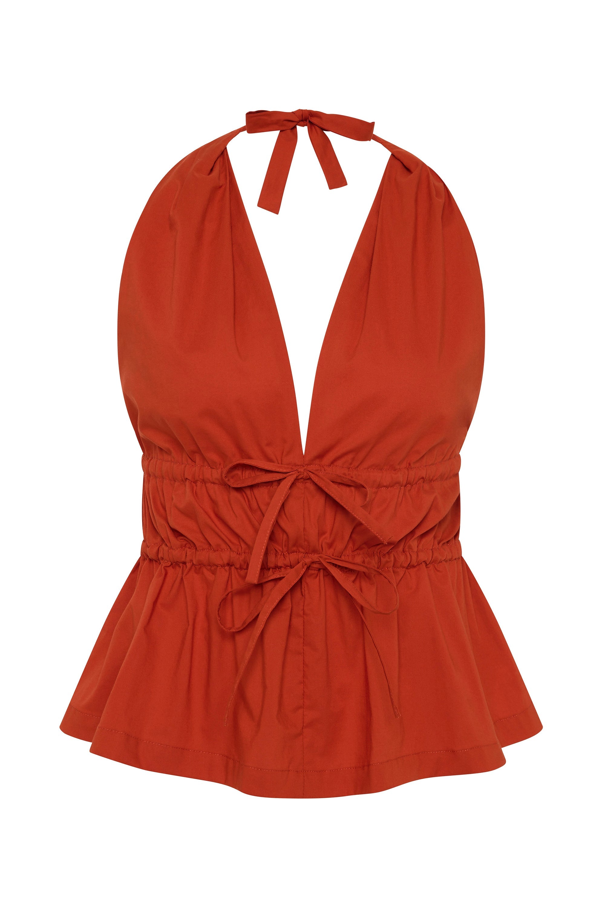 Ermita Top Dusty Tomato - Final Sale
