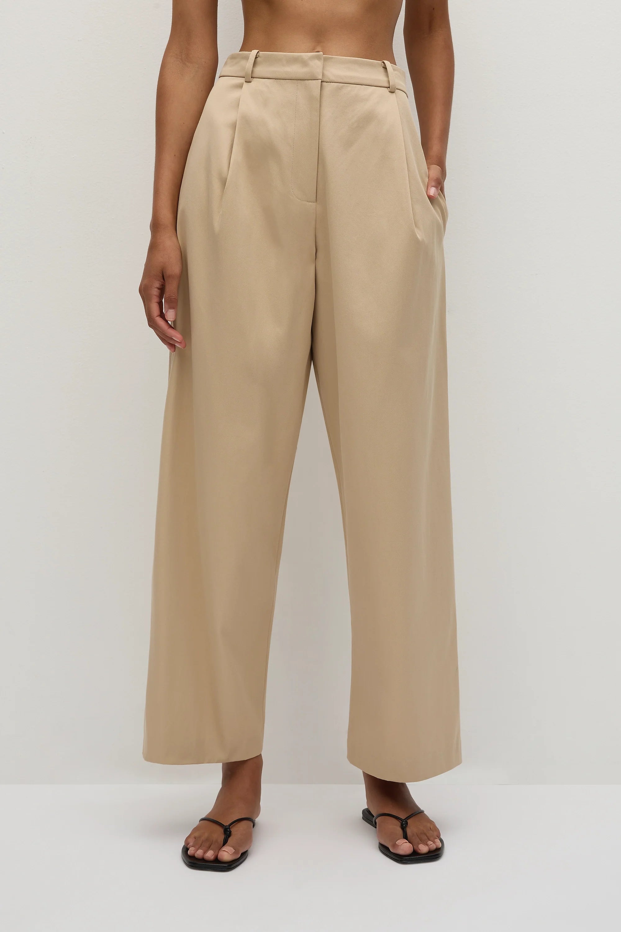 Sable Trouser Fawn - Final Sale