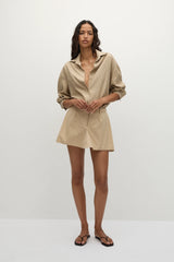 Sable Mini Skirt Fawn - Final Sale