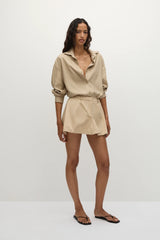 Sable Mini Skirt Fawn - Final Sale
