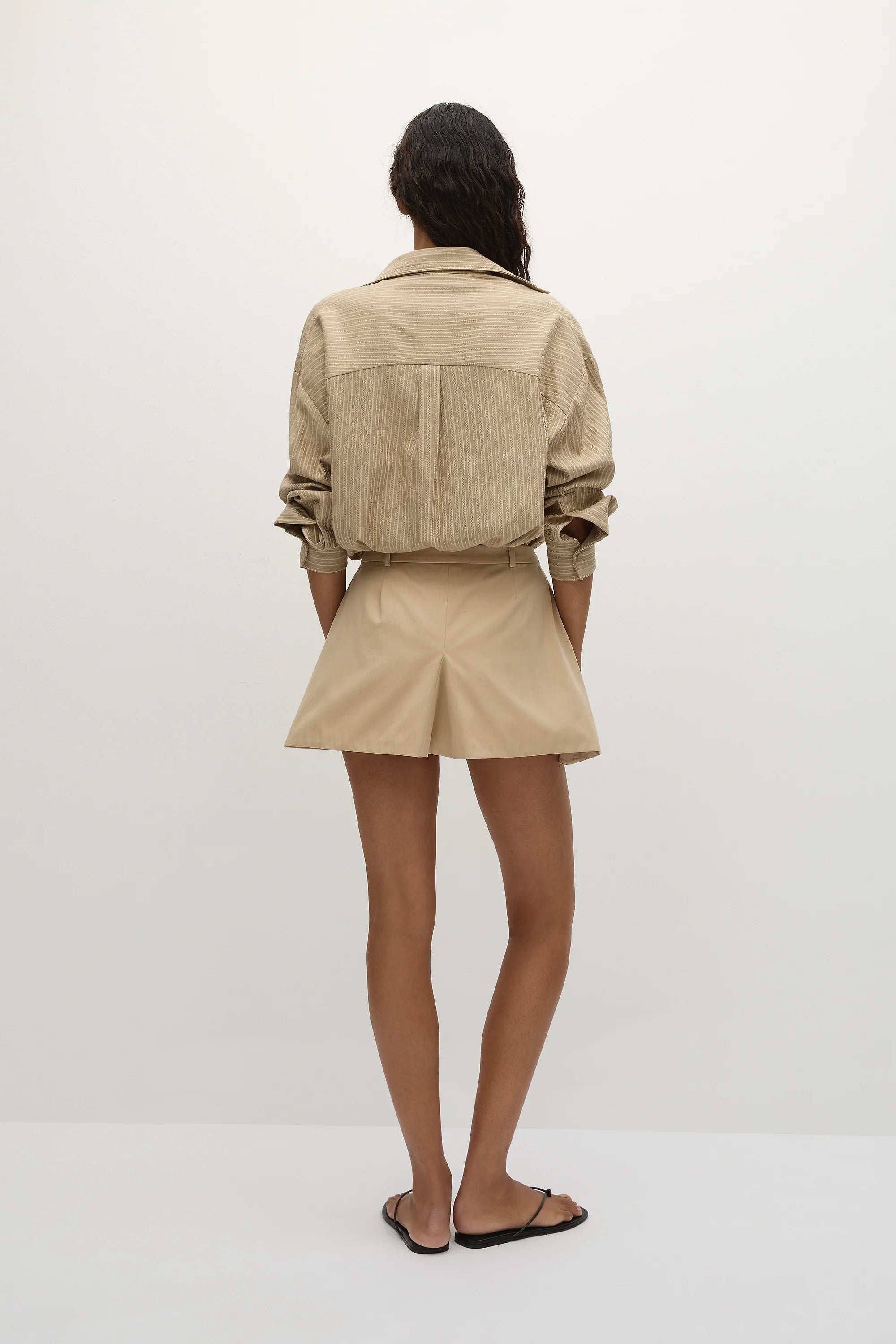 Sable Mini Skirt Fawn - Final Sale