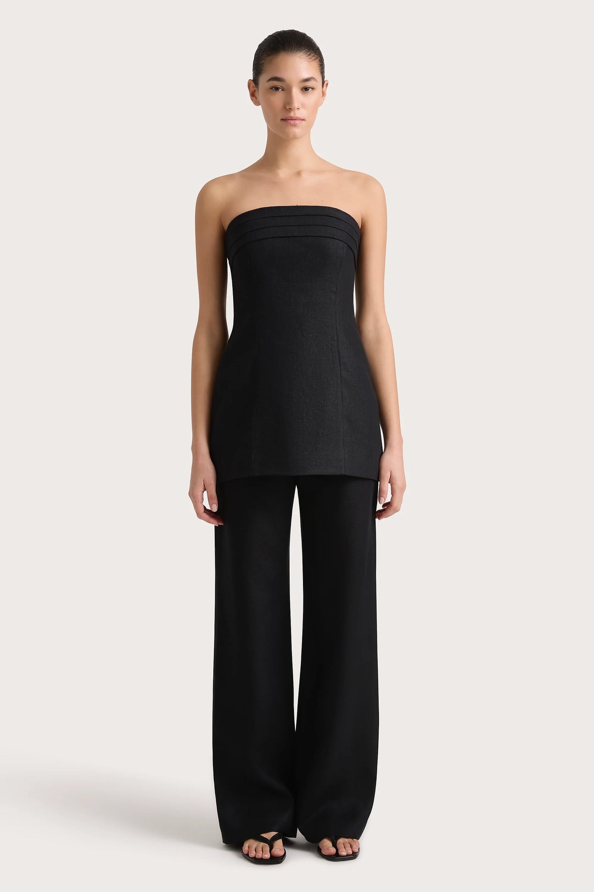 Fleuri Top Black - Final Sale