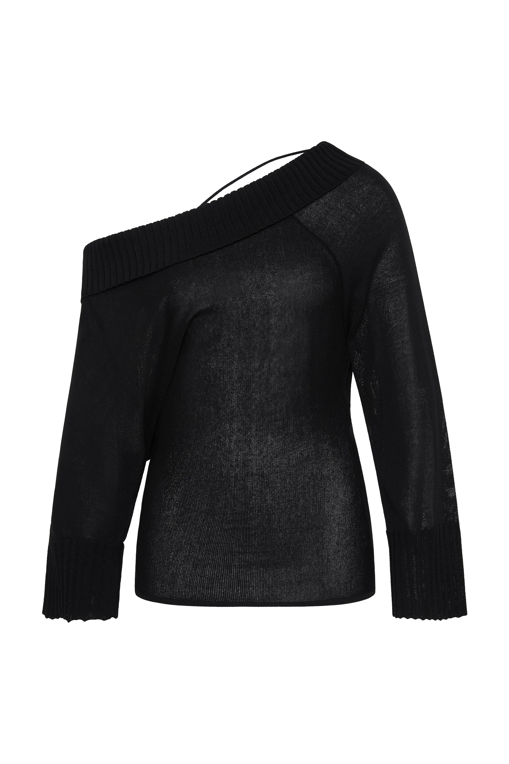Cecilie Knit Top Black - Final Sale