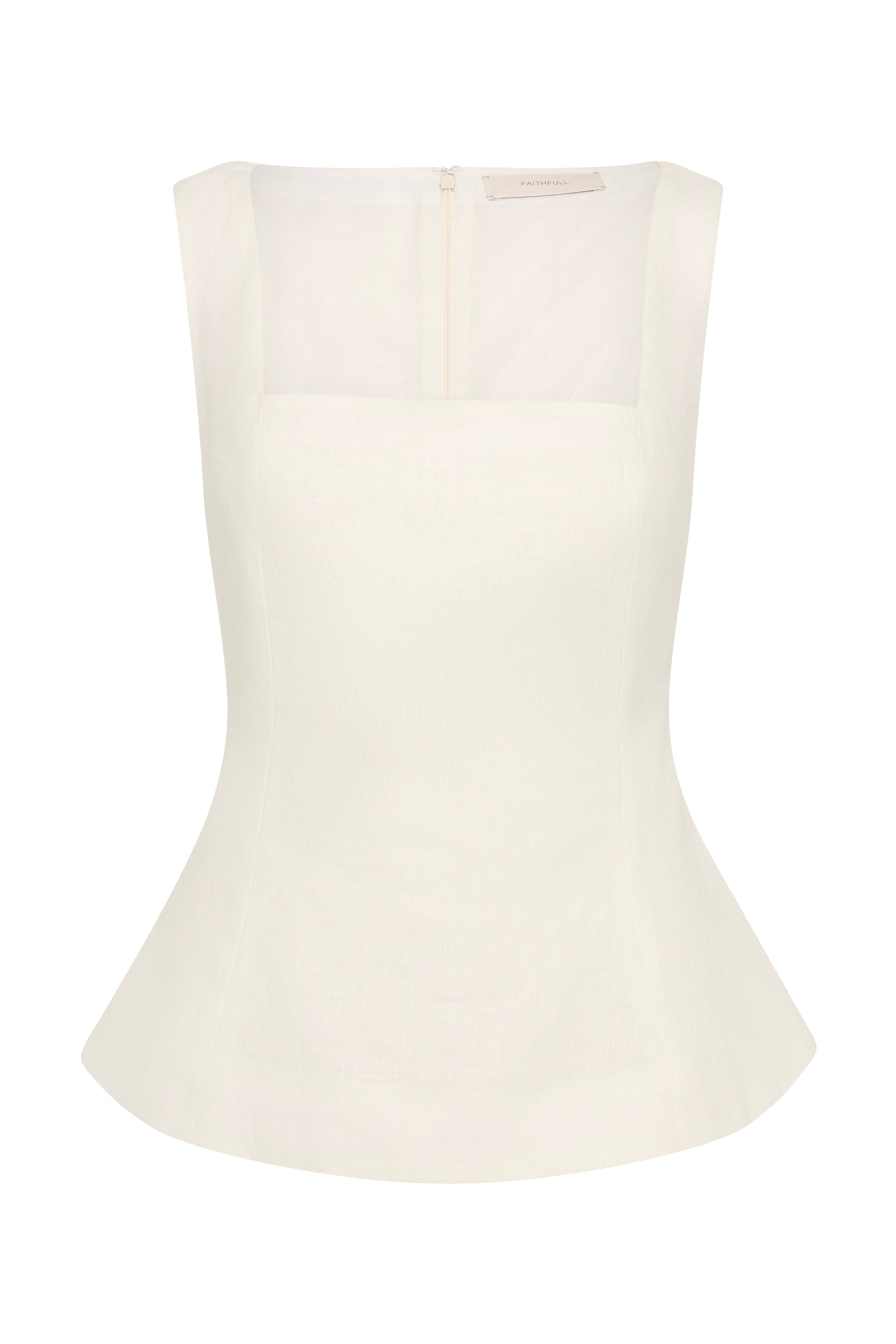 Mina Top White - Final Sale