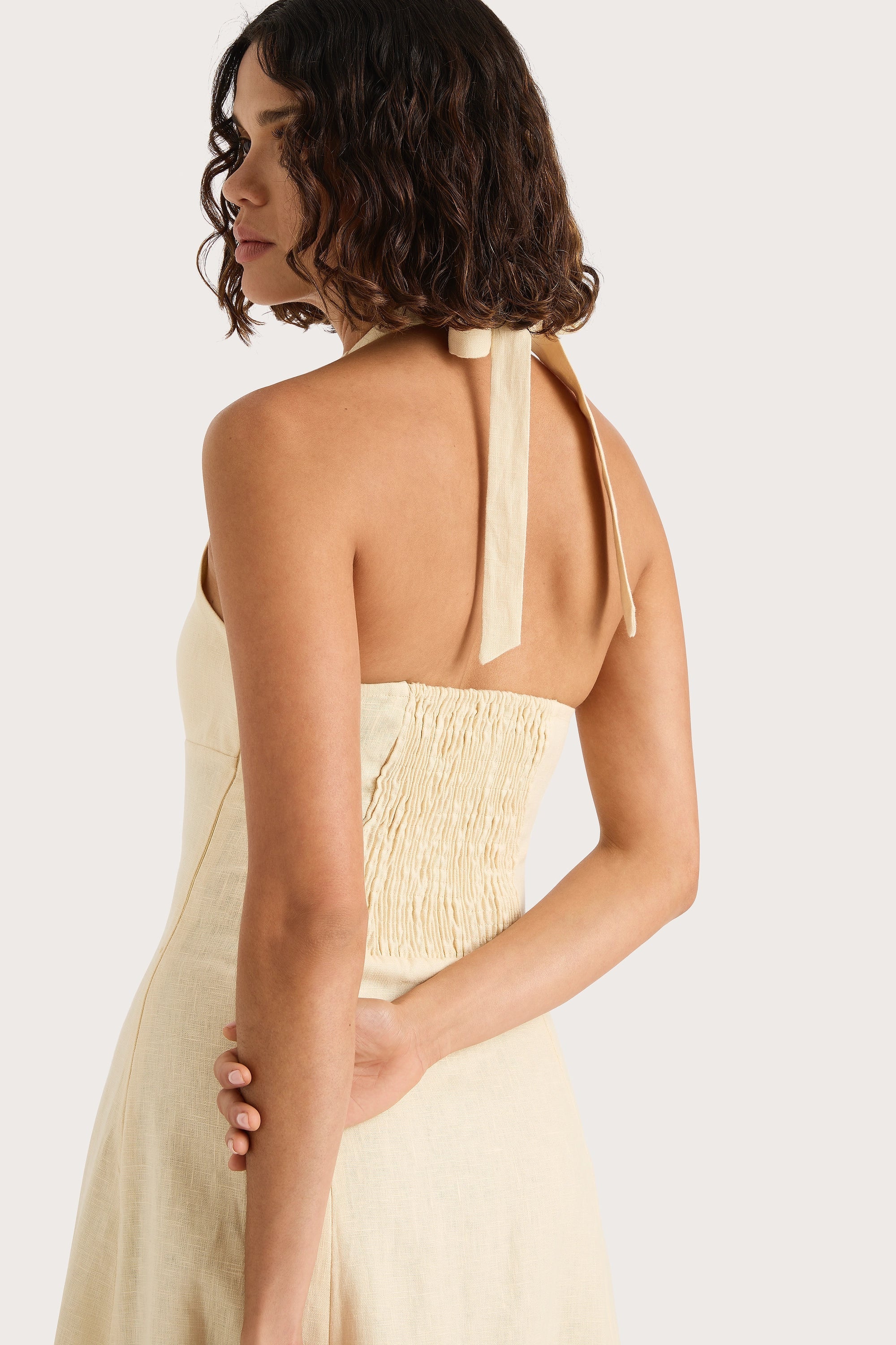 Marais Midi Dress Butter - Final Sale