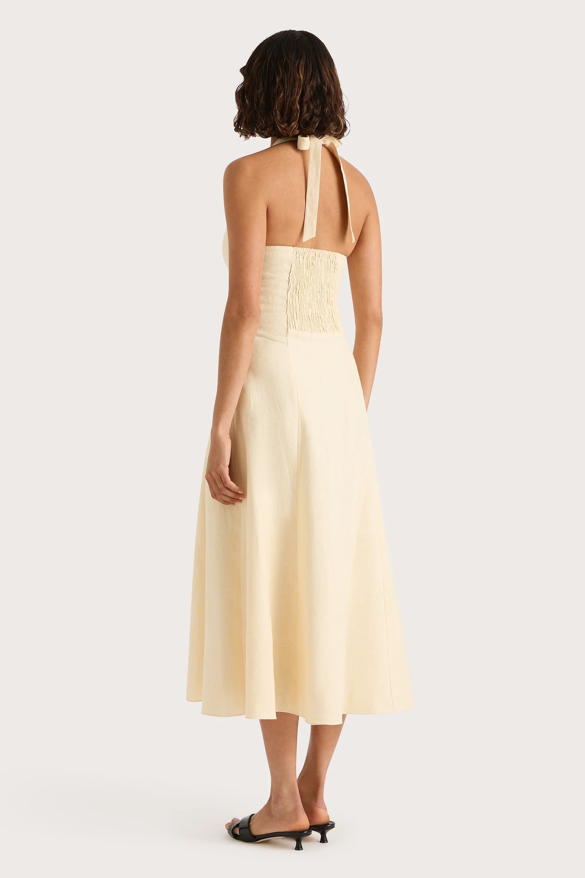 Marais Midi Dress Butter - Final Sale