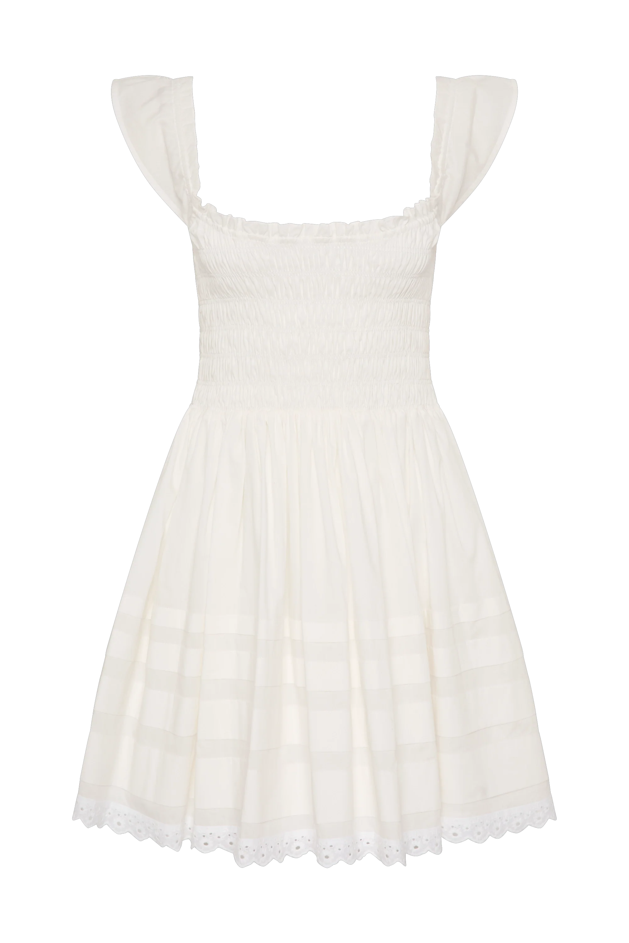 Maja Mini Dress White - Final Sale