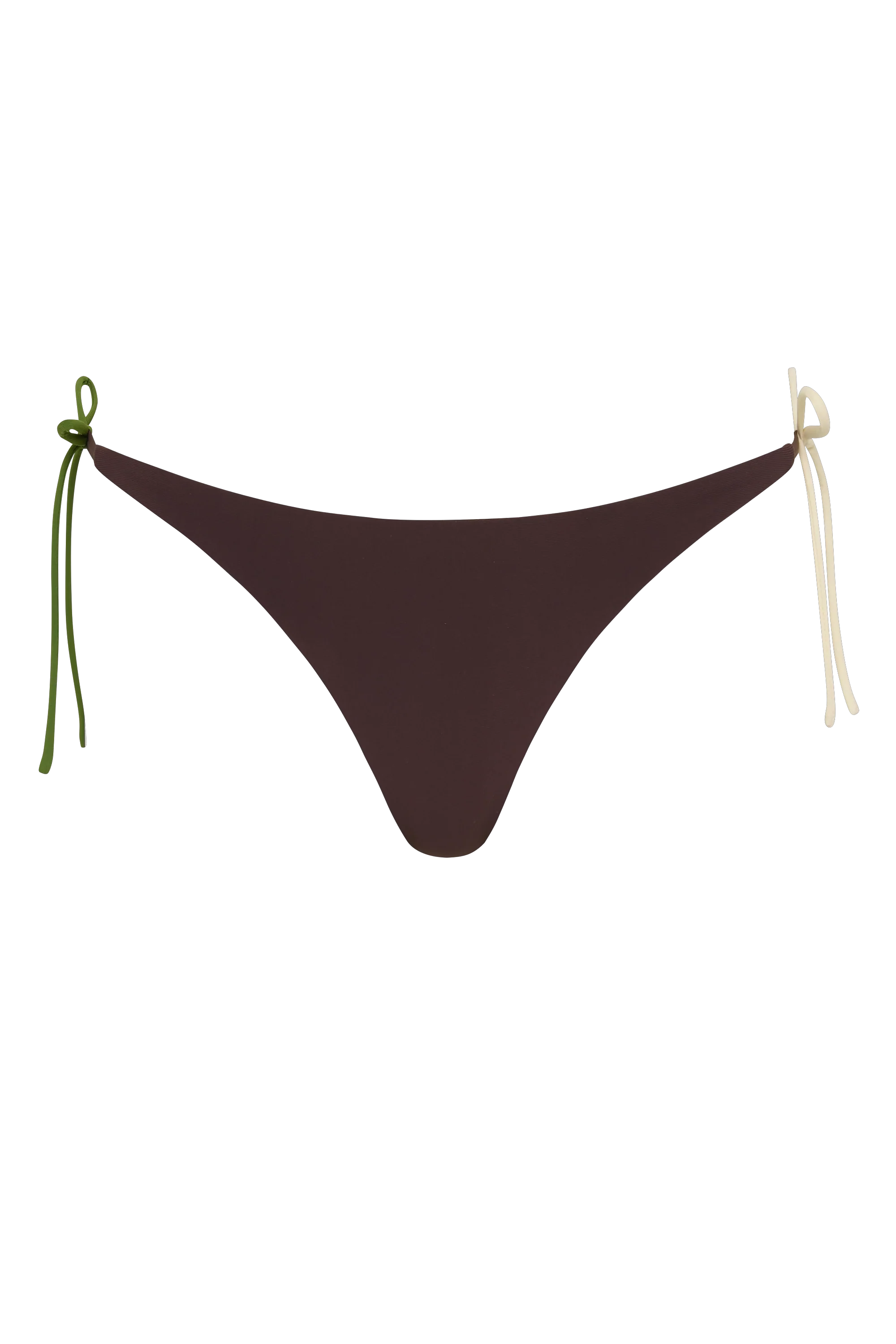 Yeva Bikini Bottom Verte Multi - Final Sale