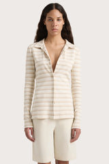 Tiesse Shirt Cream Stripe - Final Sale
