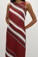 Taylor Midi Dress Hydra Stripe - Final Sale