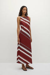 Taylor Midi Dress Hydra Stripe - Final Sale