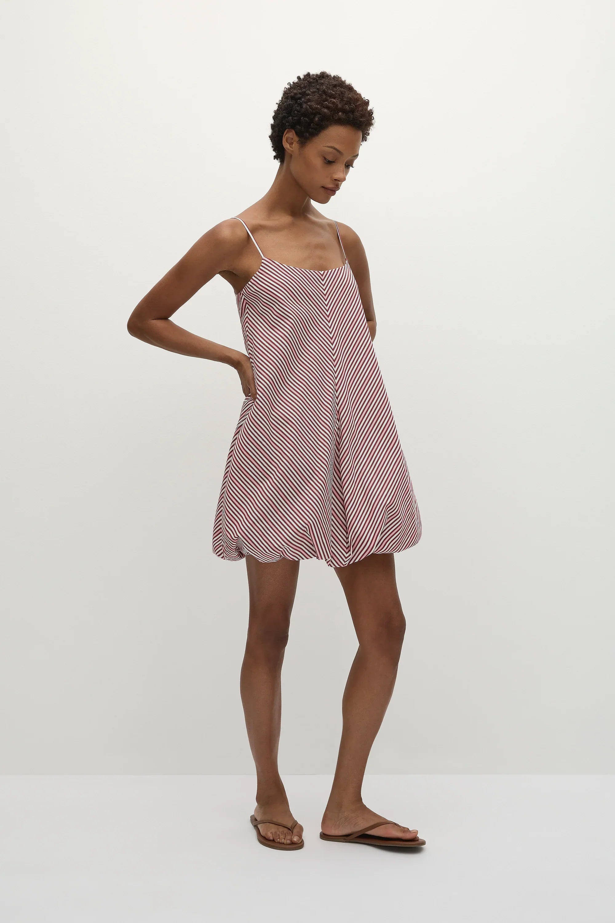 Aniela Mini Dress Clare Stripe - Final Sale