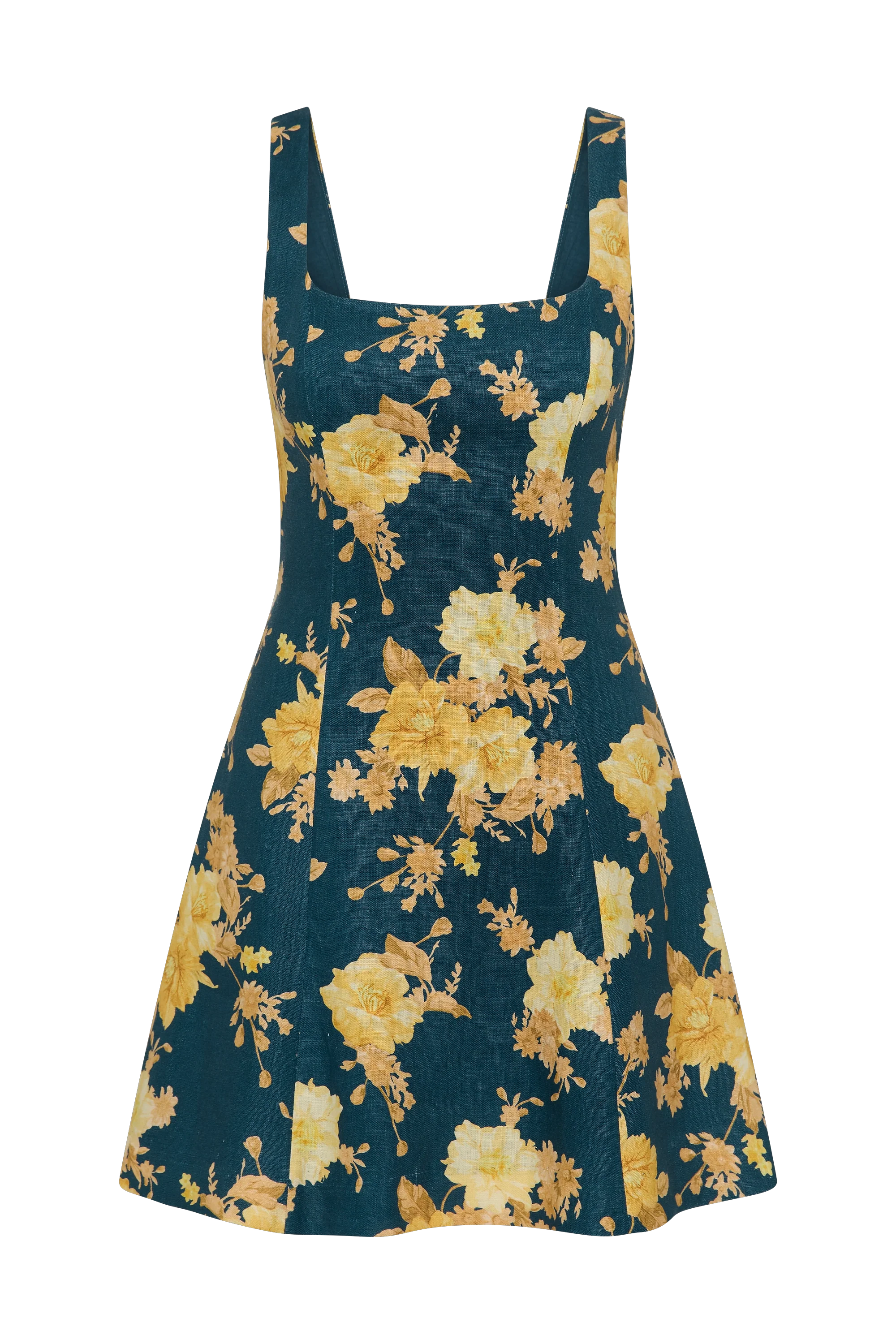 Felice Mini Dress Nora Floral Navy - Final Sale